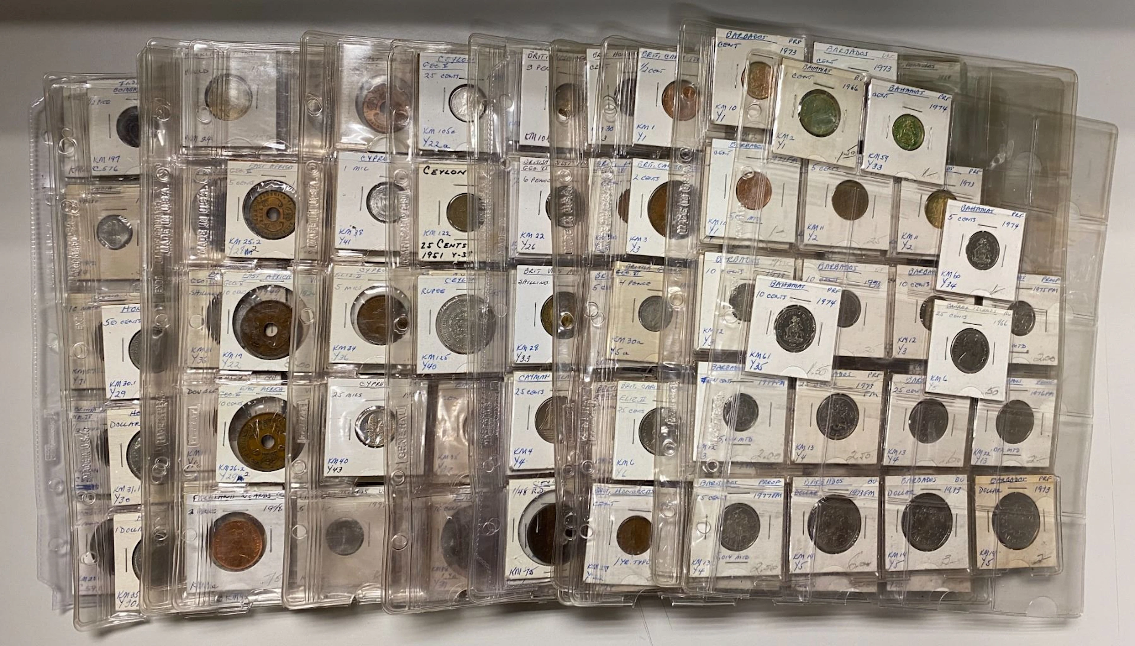 BRITISH COMMONWEALTH & RELATED: LOT of 266 coins