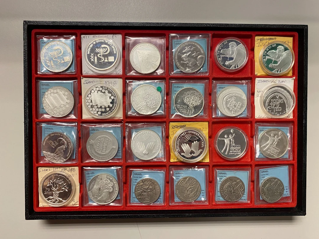 ISRAEL: Republic, LOT of coins