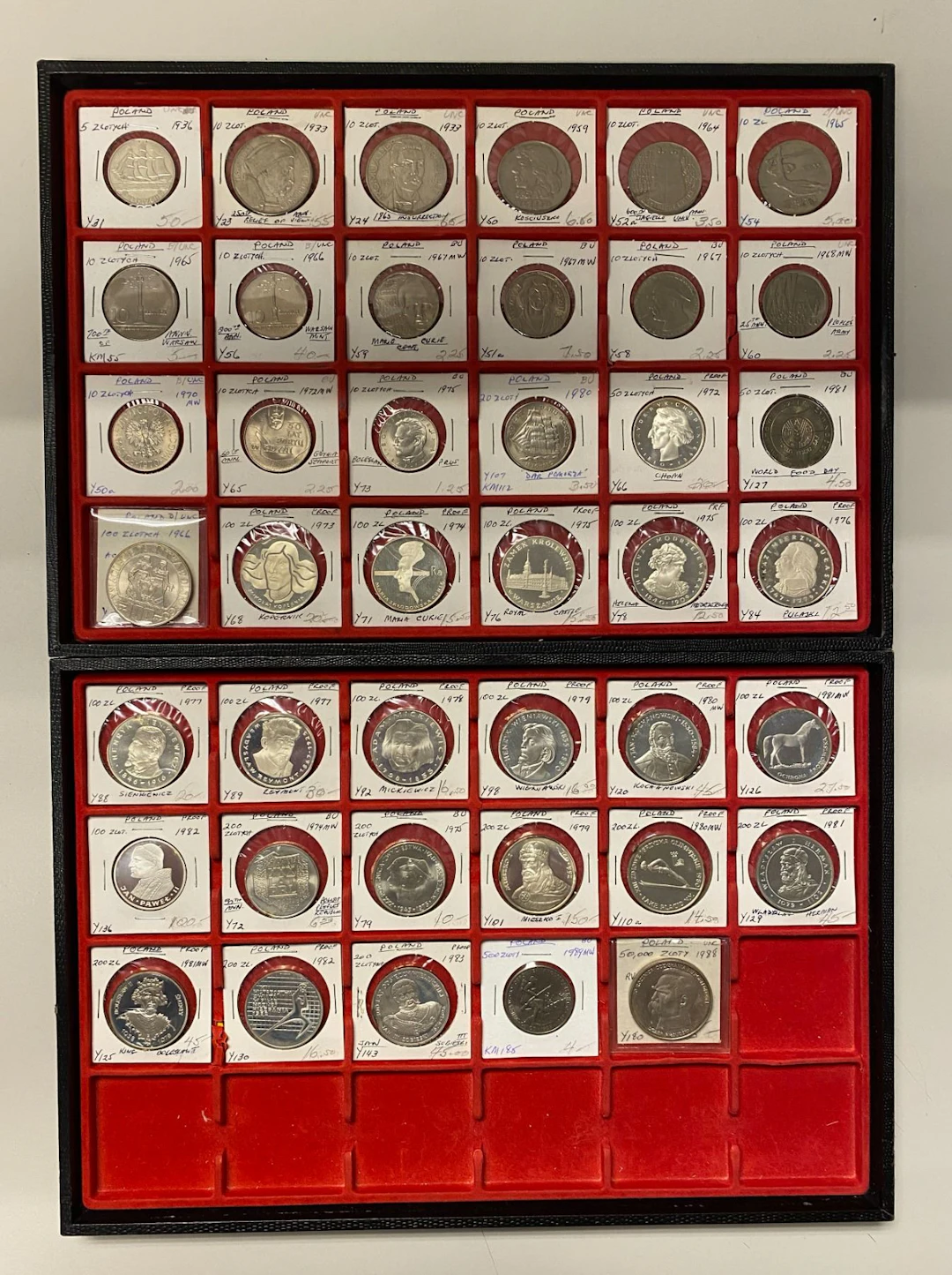 POLAND: LOT of a 41 coins