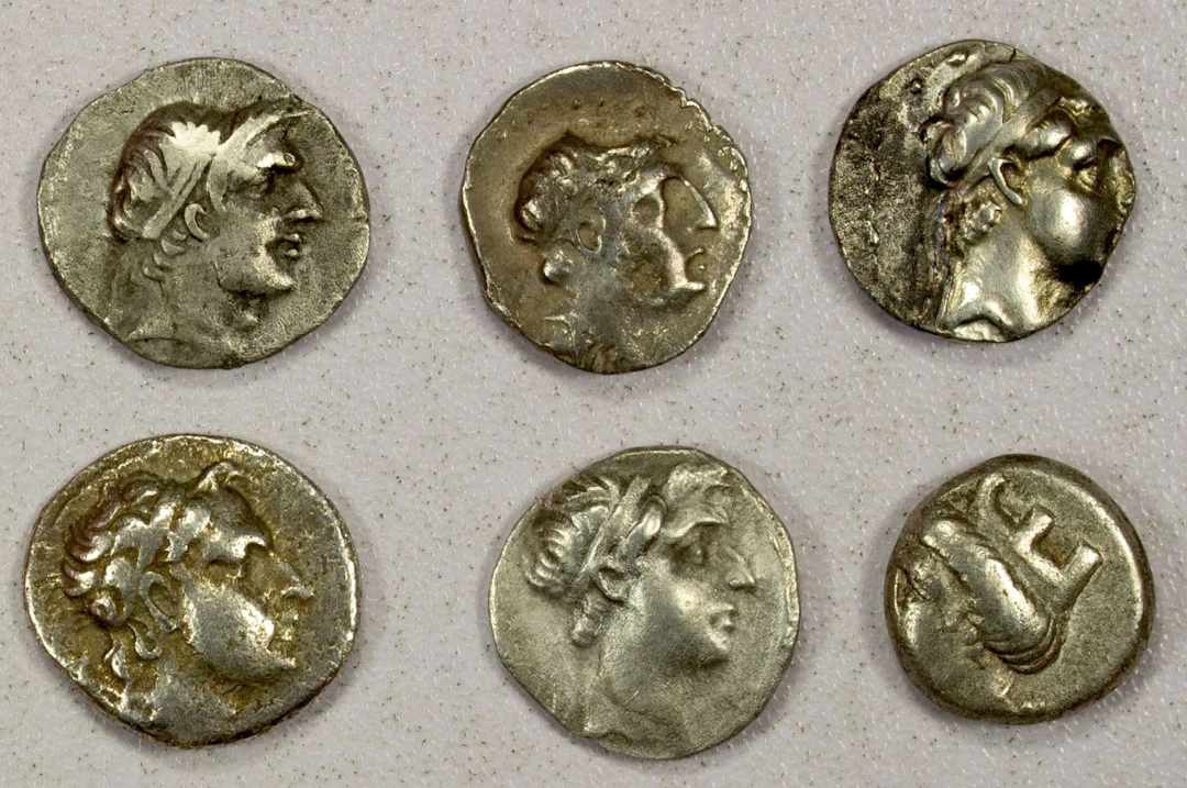 ANCIENT GREEK: SELEUKID KINGDOM: LOT of 6 silver coins
