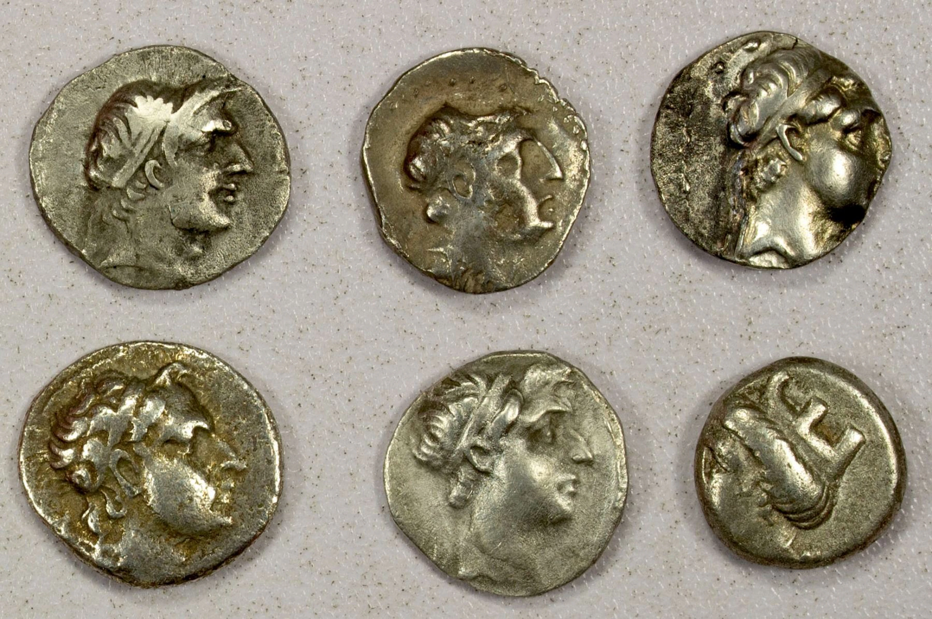 ANCIENT GREEK: SELEUKID KINGDOM: LOT of 6 silver coins