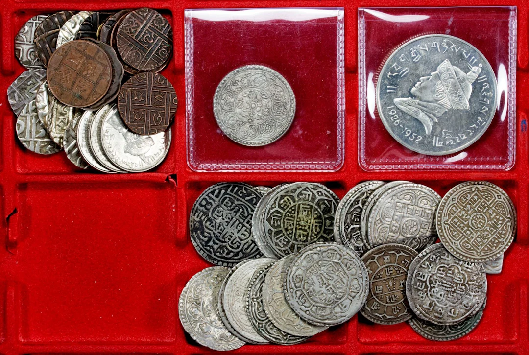 SOUTH ASIA: LOT of 43 coins