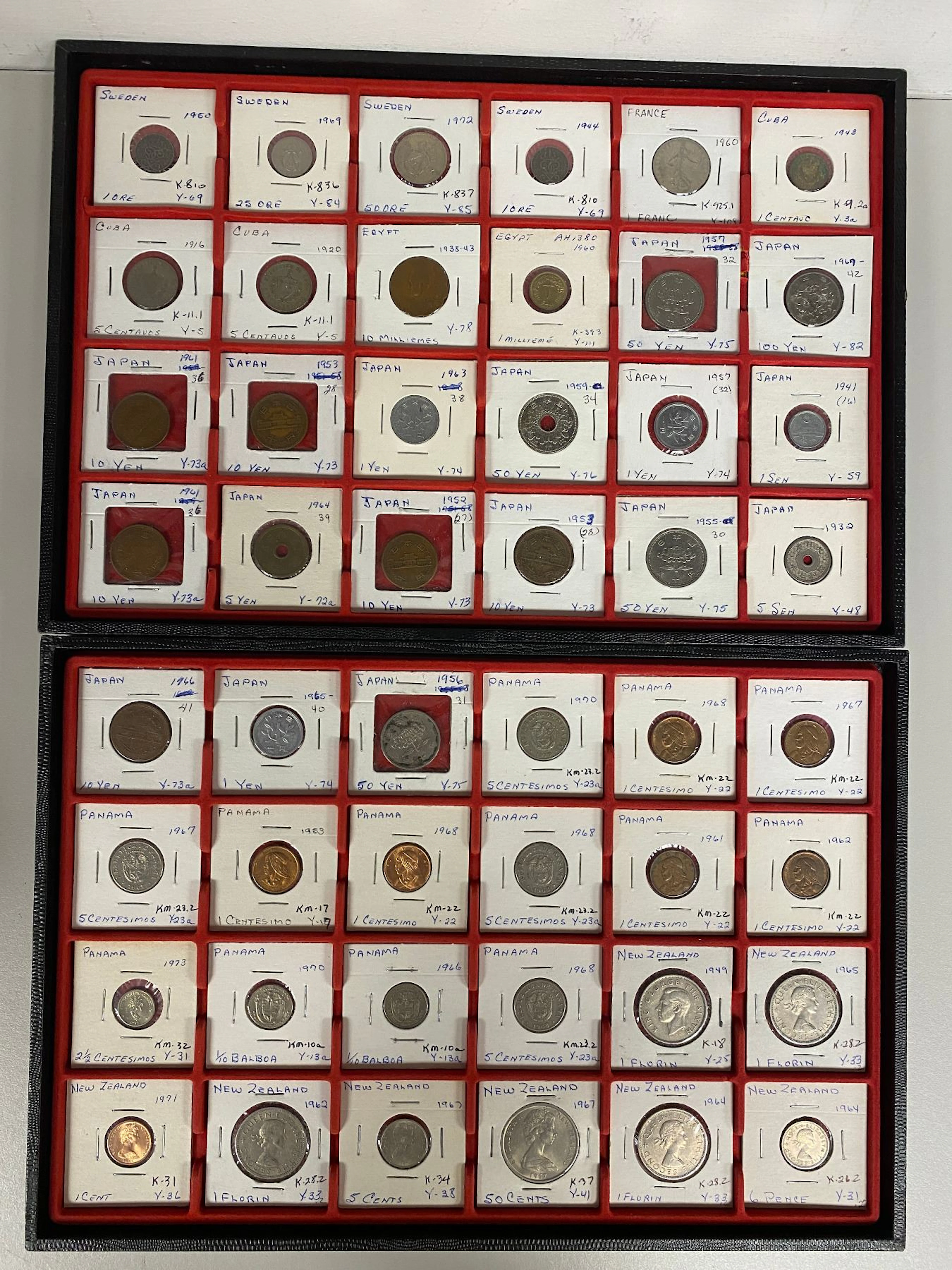 WORLDWIDE: LOT of 325 coins