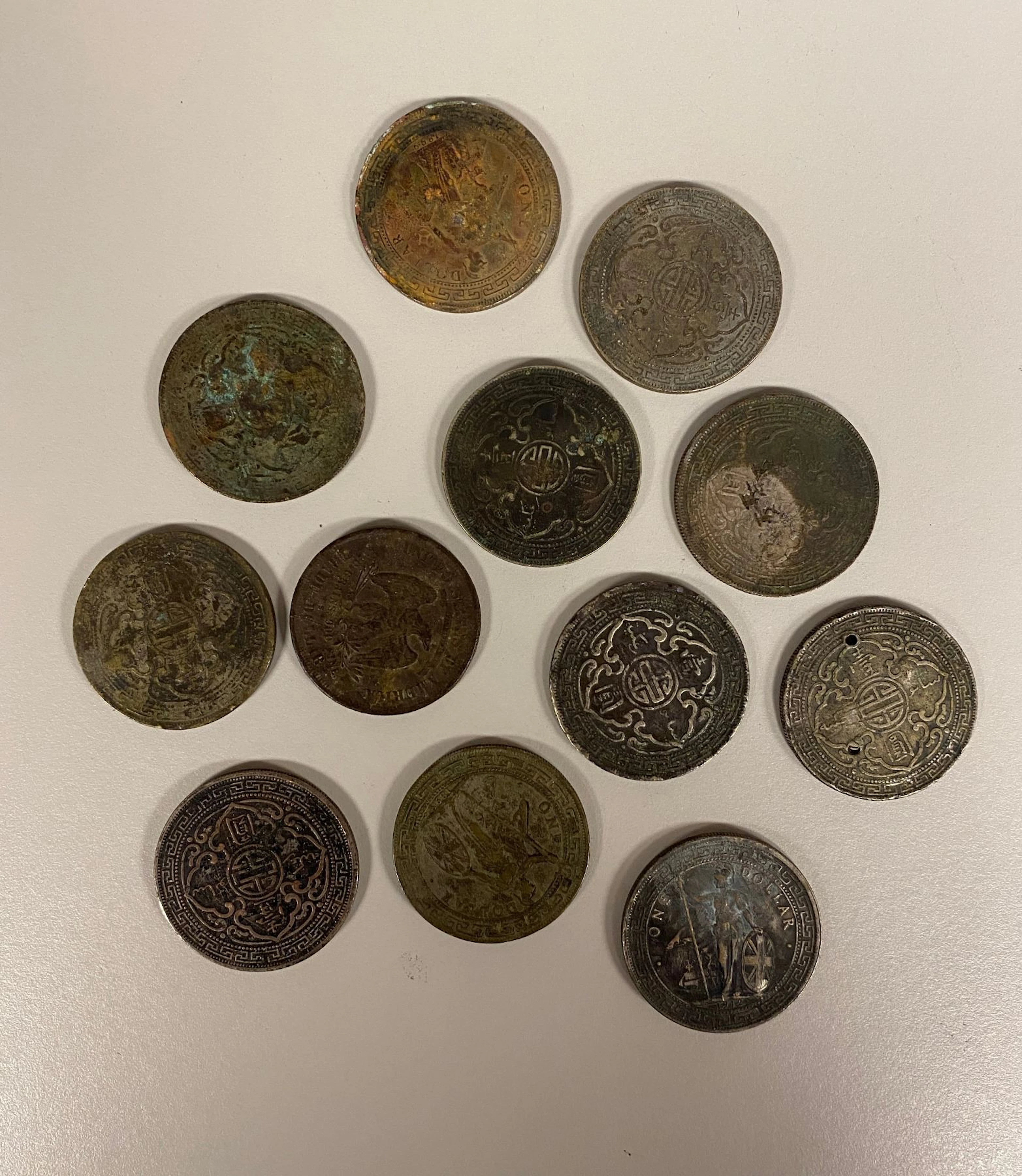 CHINA: LOT of 12 contemporary counterfeits