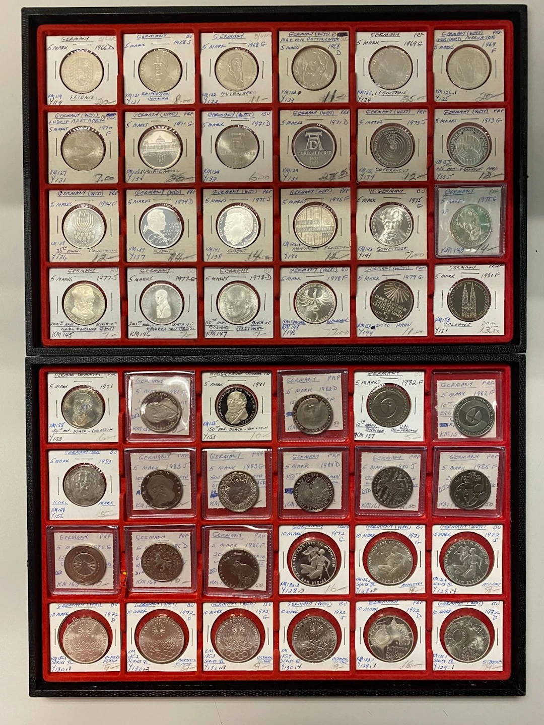 GERMANY: LOT of a 41 coins