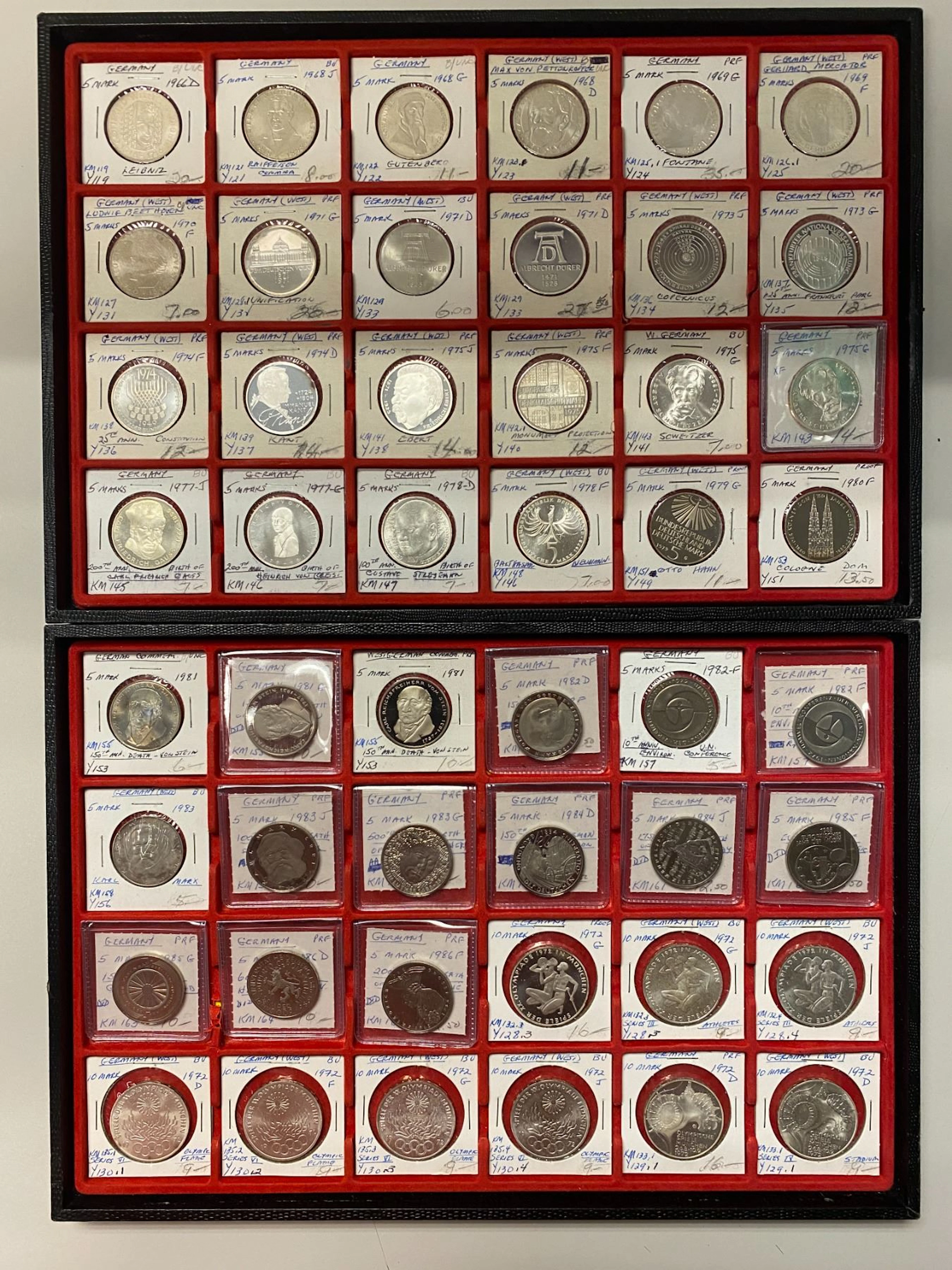 GERMANY: LOT of a 41 coins