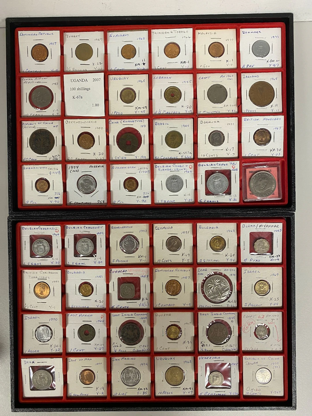 WORLDWIDE: LOT of 316 coins
