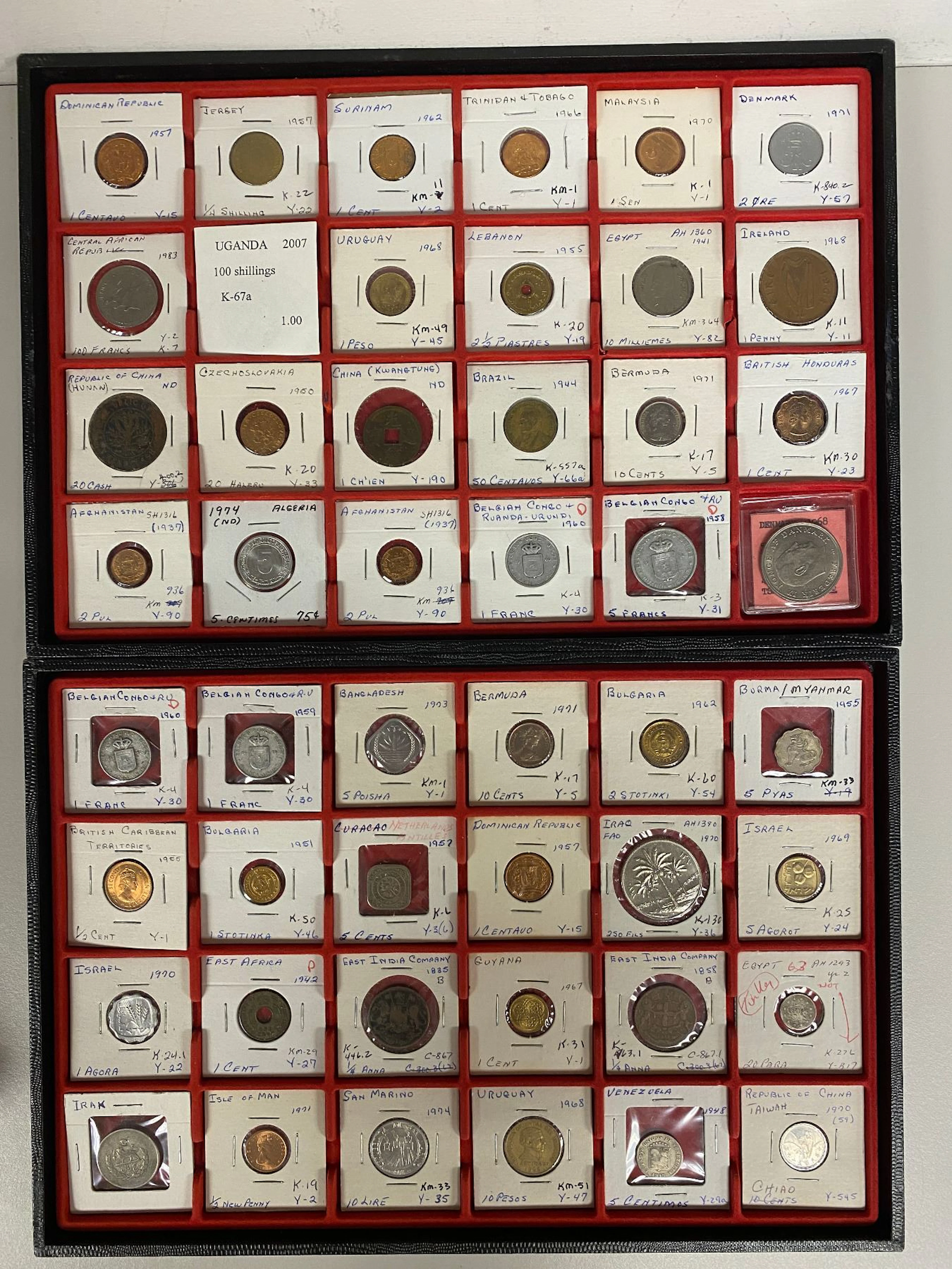 WORLDWIDE: LOT of 316 coins