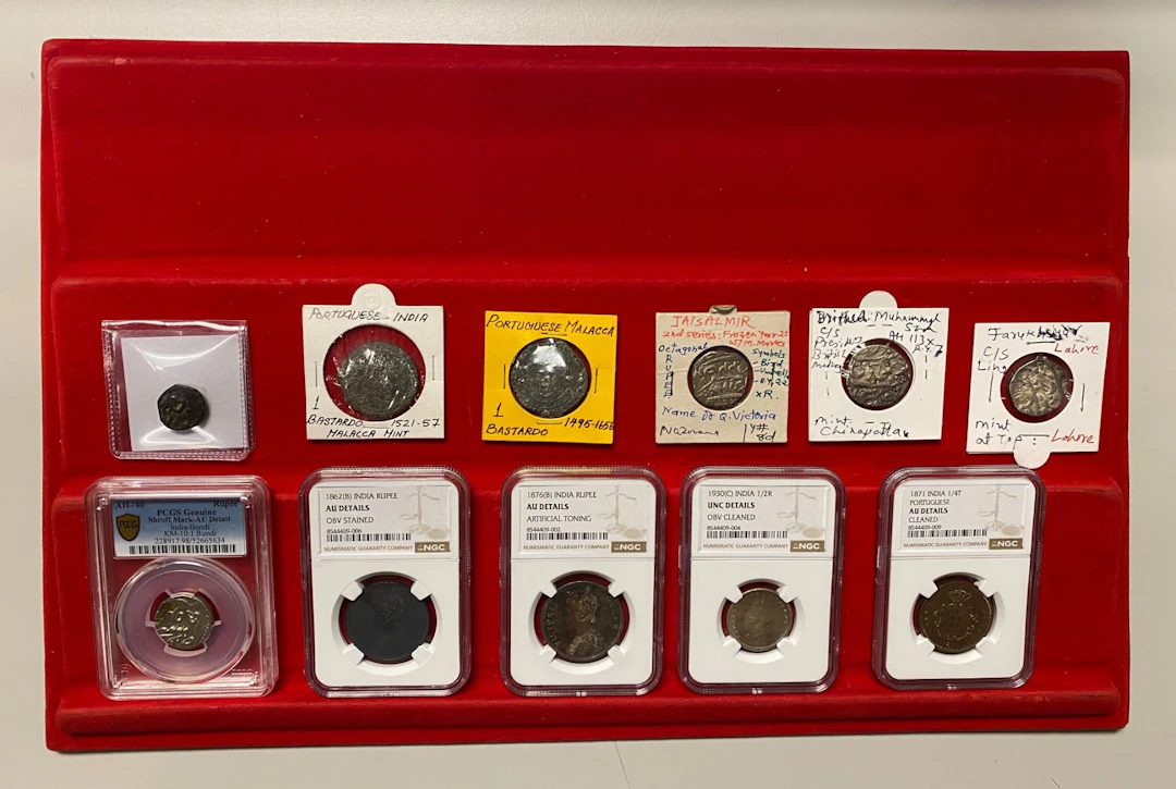 INDIA: LOT of 11 coins