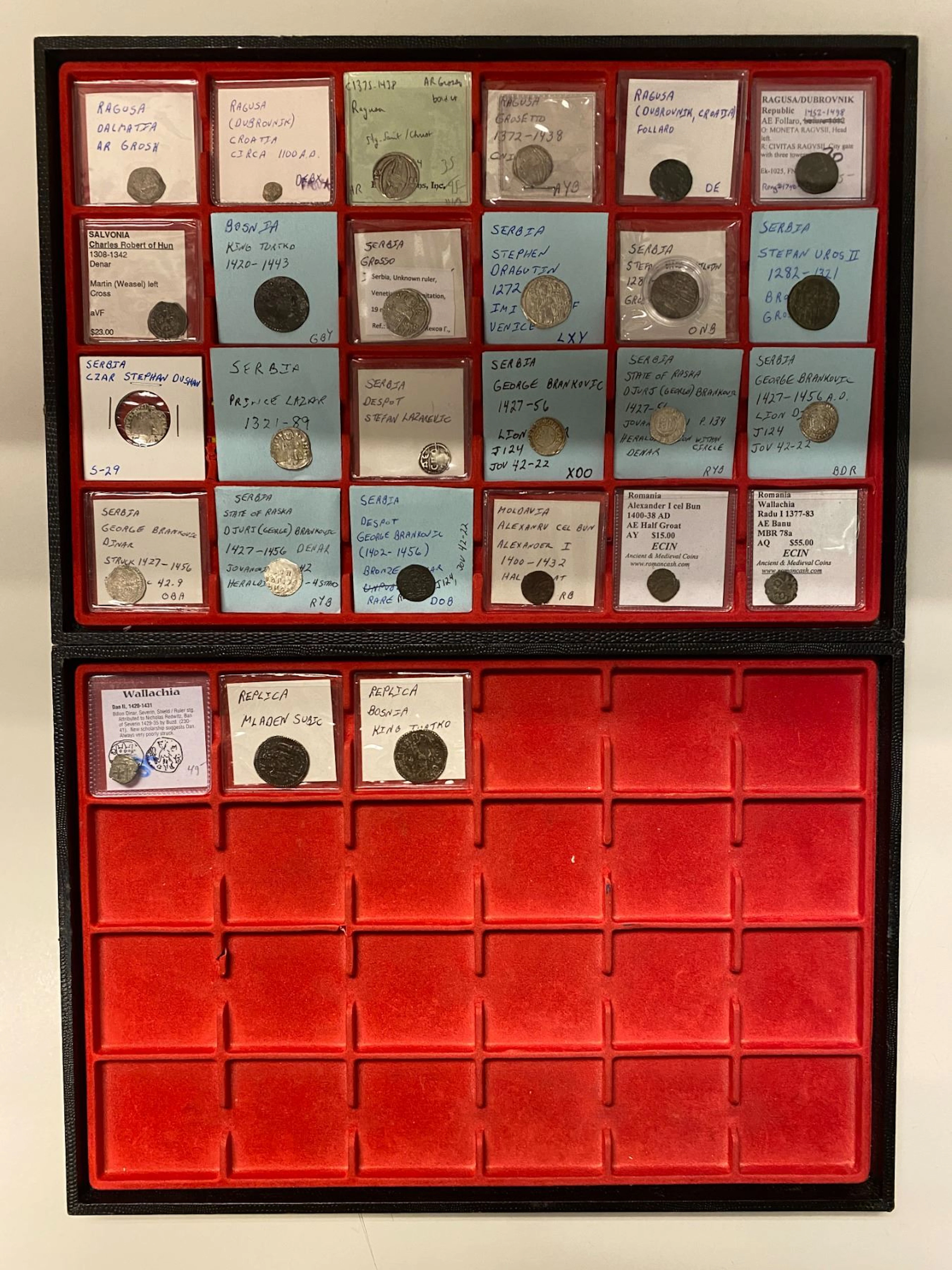 BALKAN STATES: LOT of 27 coins