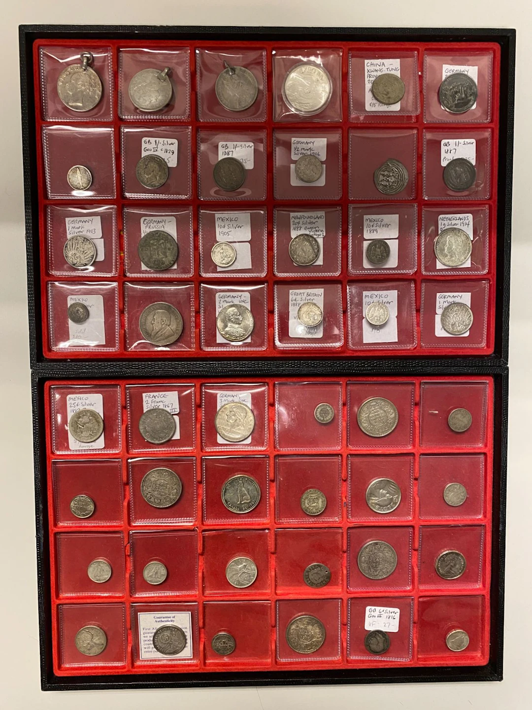 WORLDWIDE: LOT of 98 coins