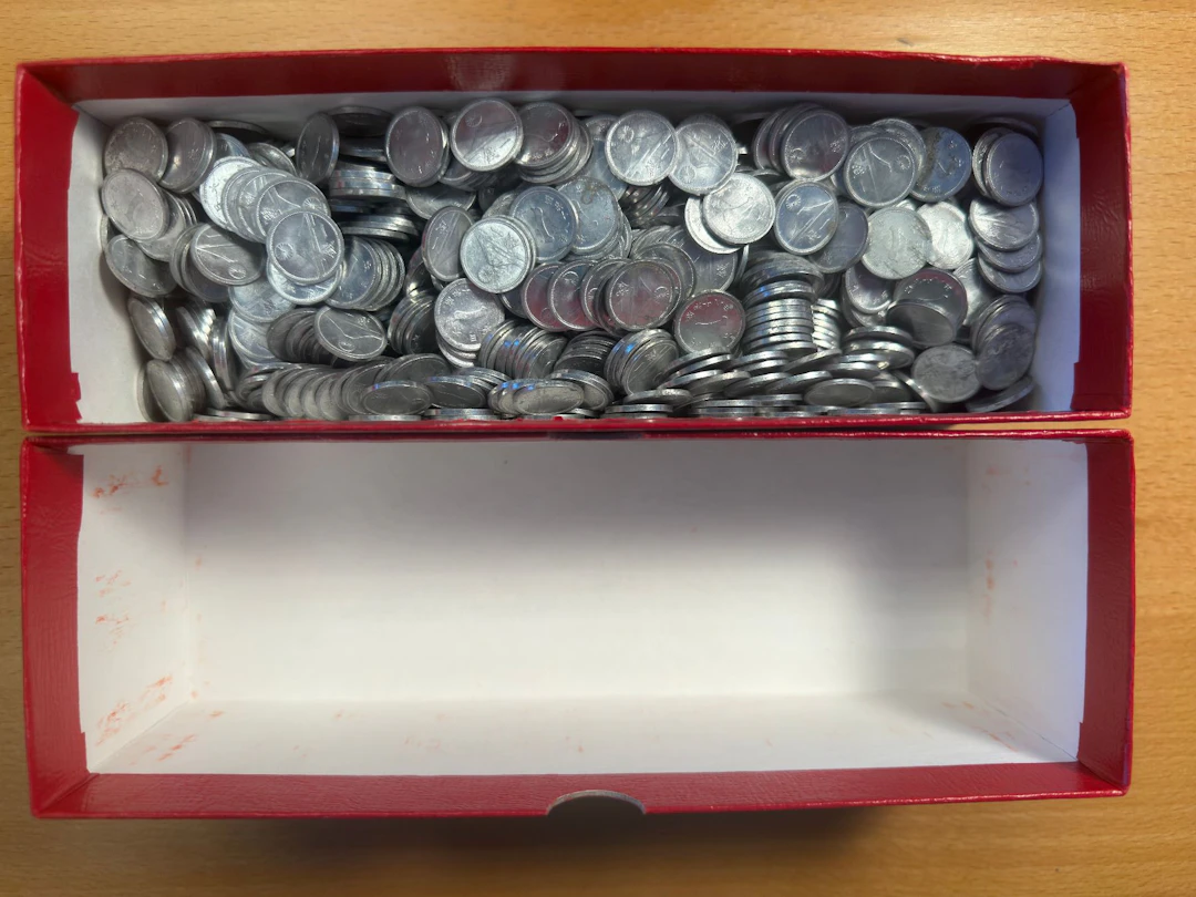 JAPAN: LOT of 1475 coins