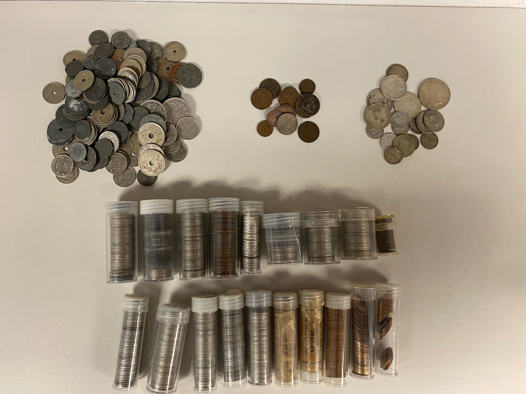 BELGIUM: LOT of 946 coins
