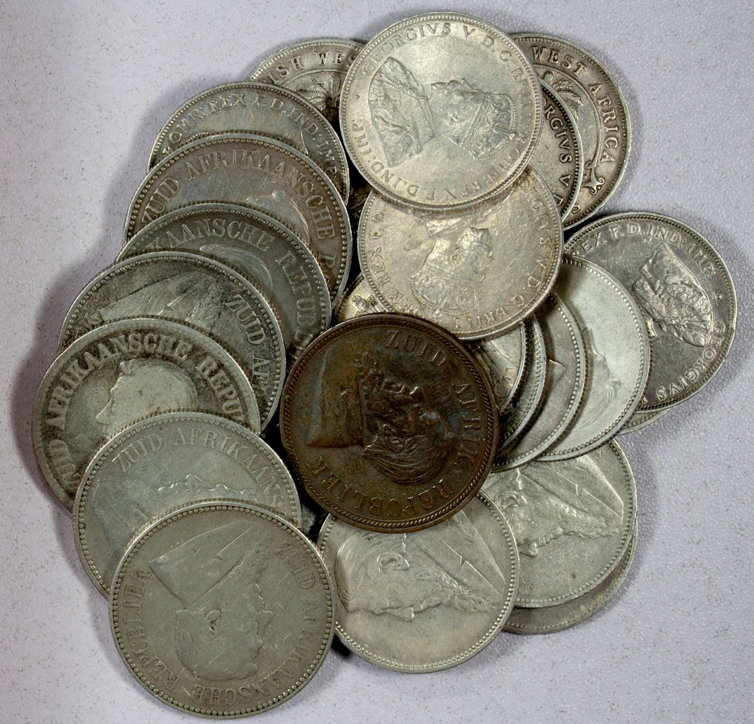 AFRICA: LOT of 23 coins