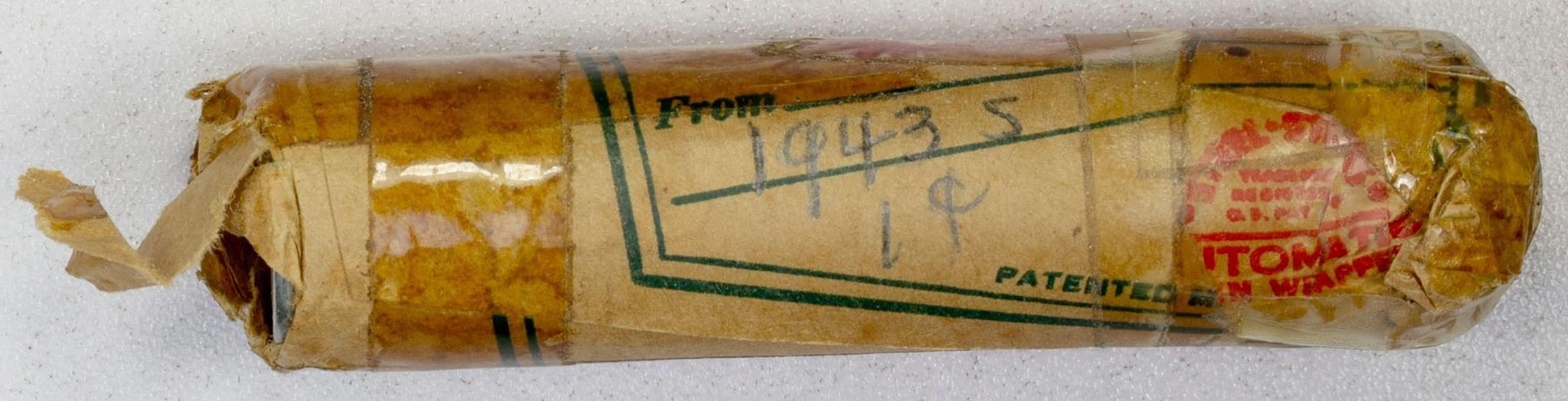 UNITED STATES: 1 cent roll, 1943-S, Choice Unc