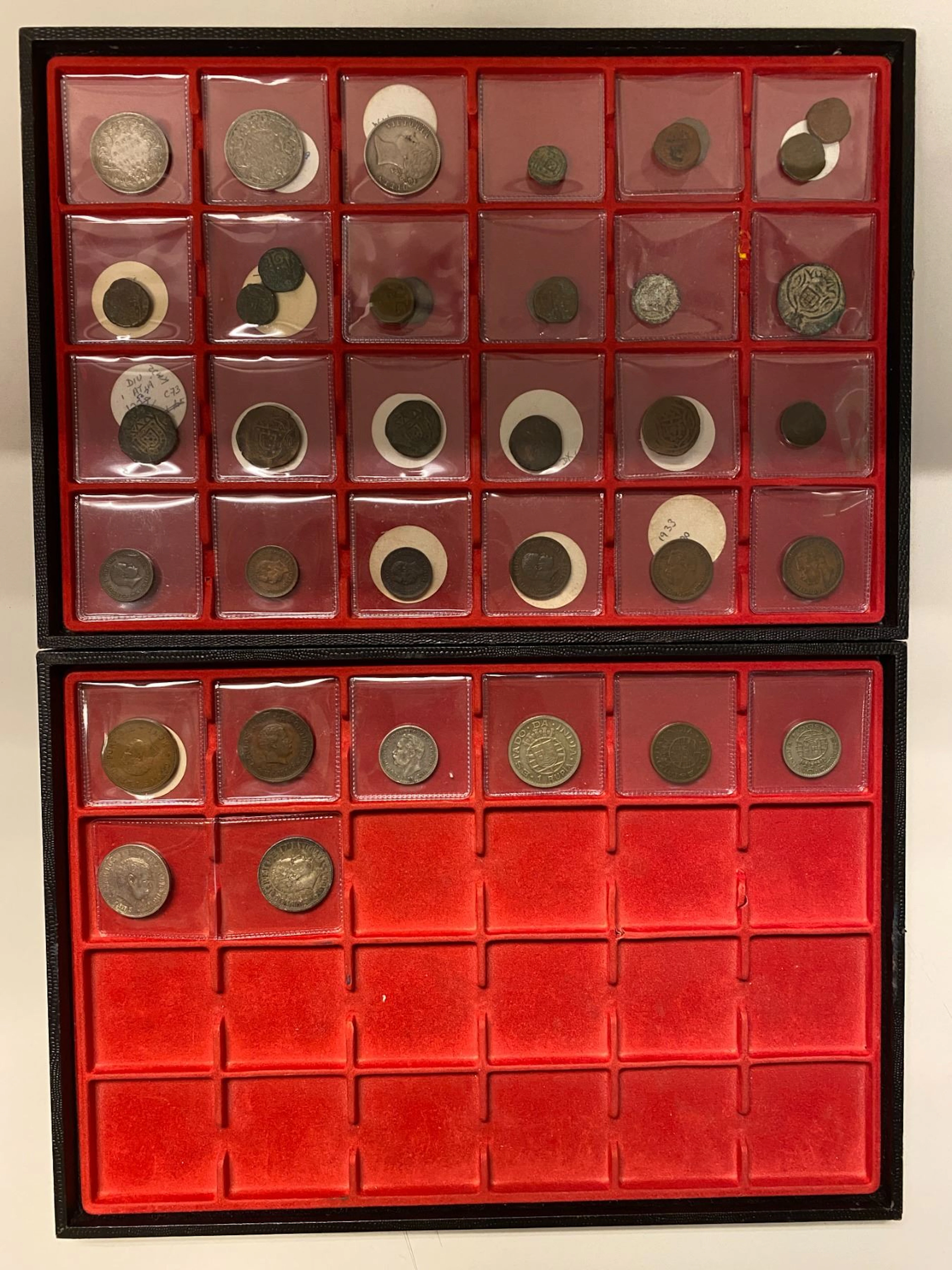 INDIA: LOT of 37 coins