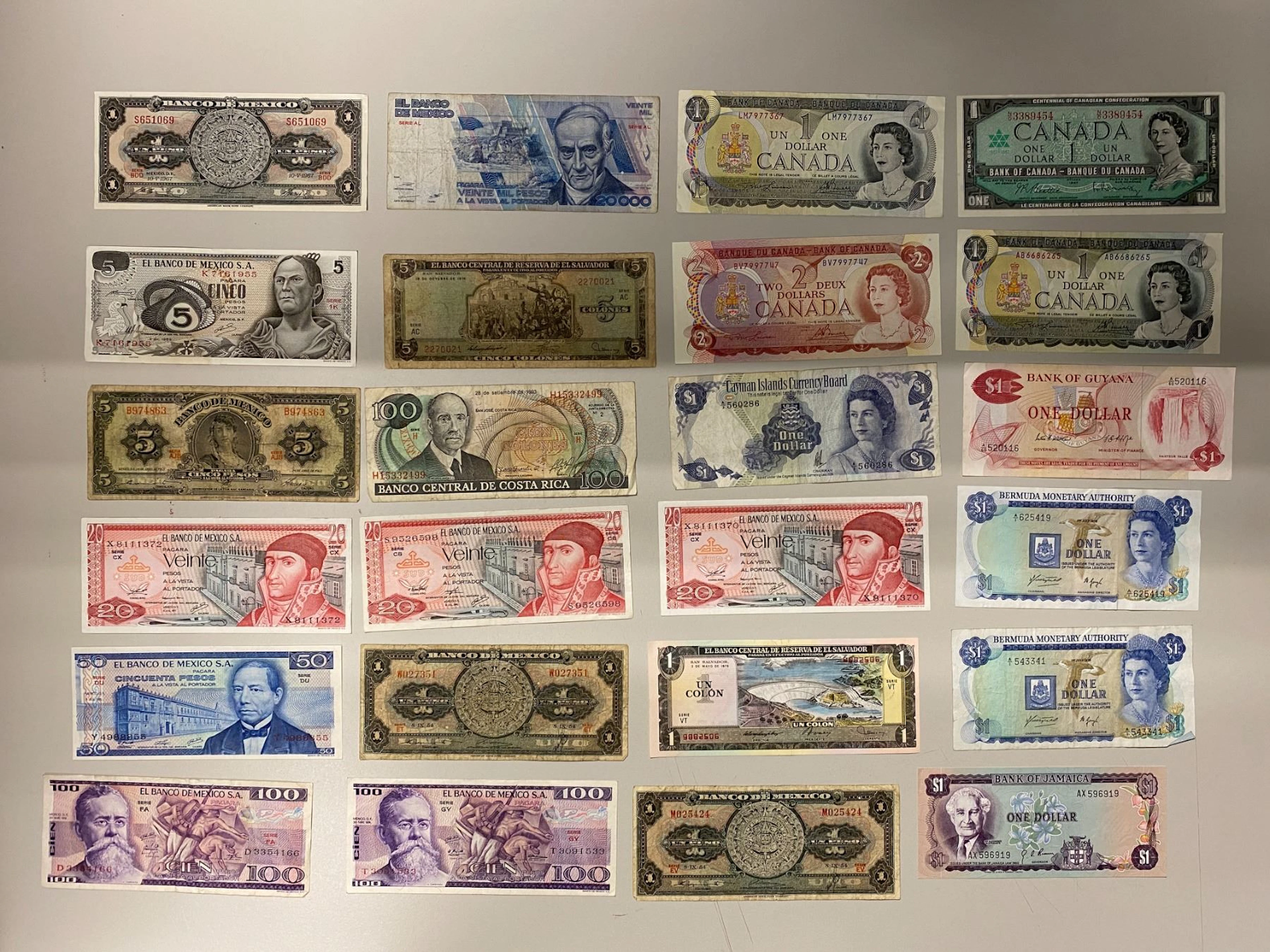 AMERICAS: LOT of 81 notes