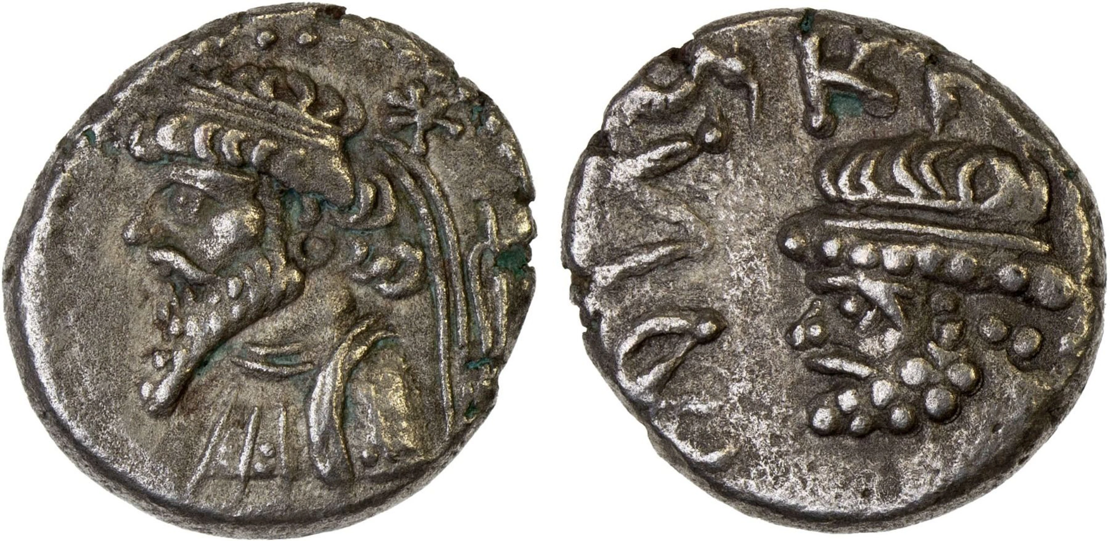 ELYMAIS: Kamnaskires V, ca. 54/3-33/2 BC, AR drachm (3.94g), Seleukeia