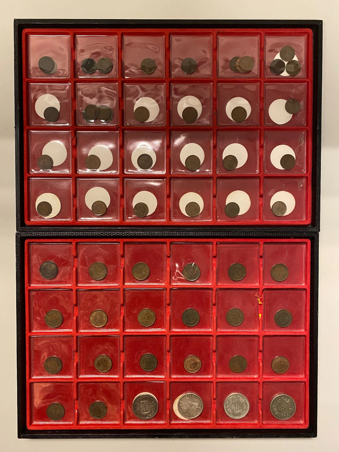 BRITISH INDIA: LOT of 71 coins