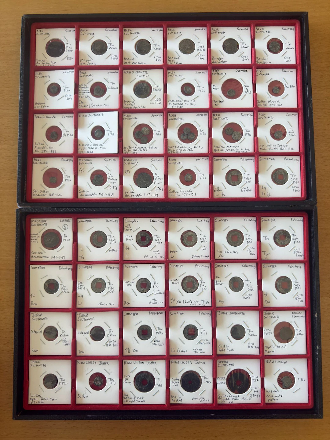 MALAYSIA: Malay States, LOT of 87 coins