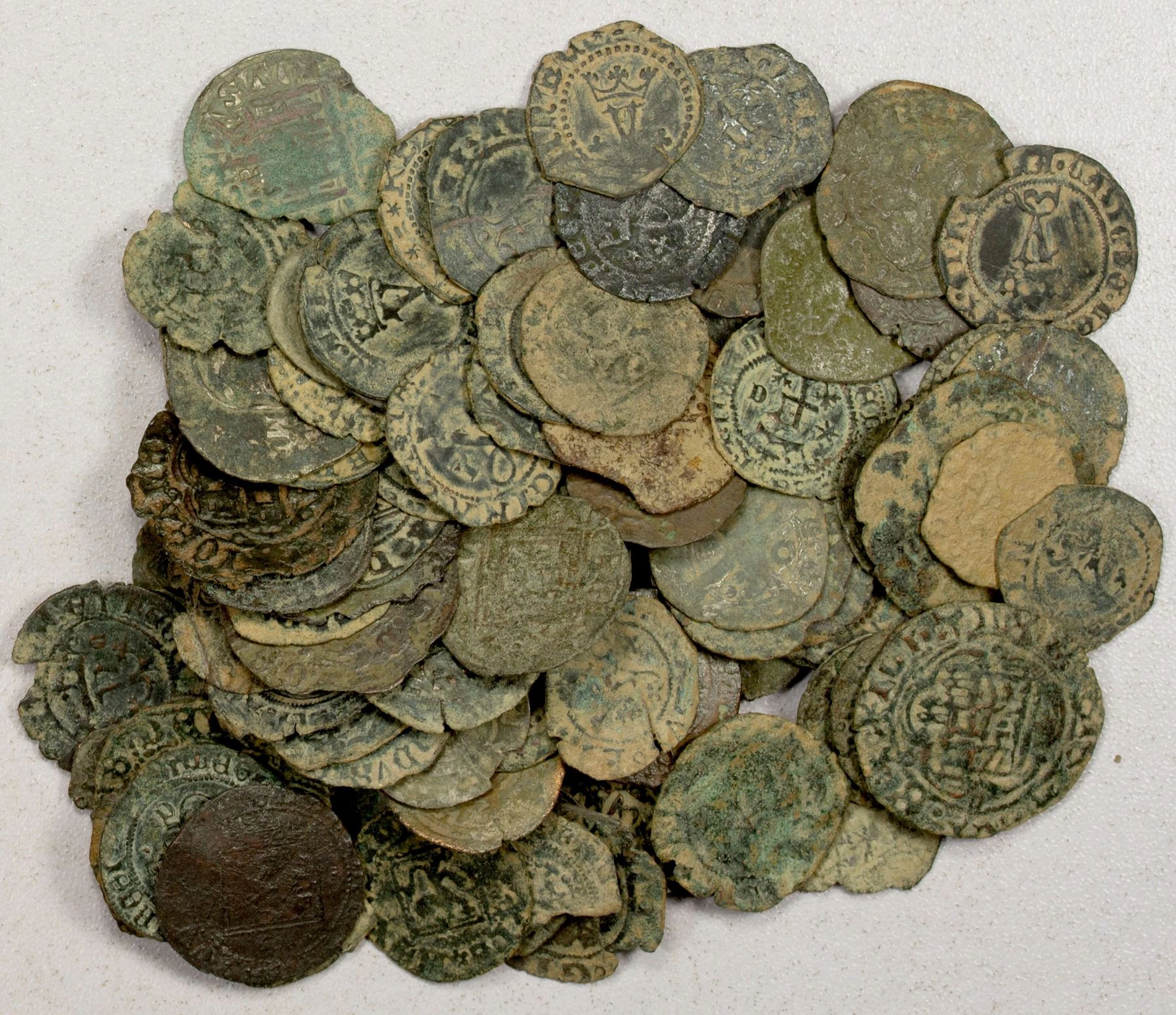 SPAIN: LOT of 100 coins