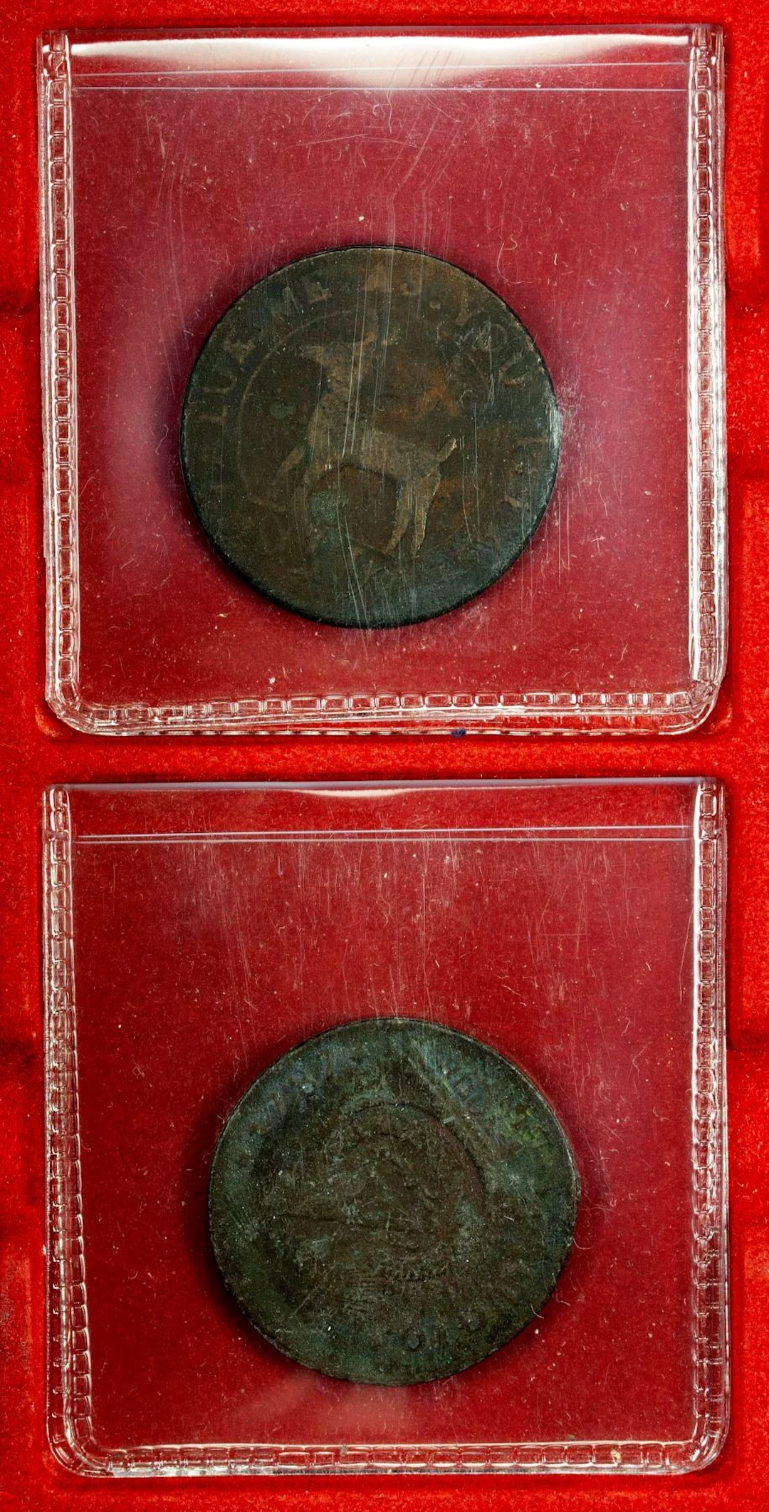 UNITED STATES: LOT of 2 tokens