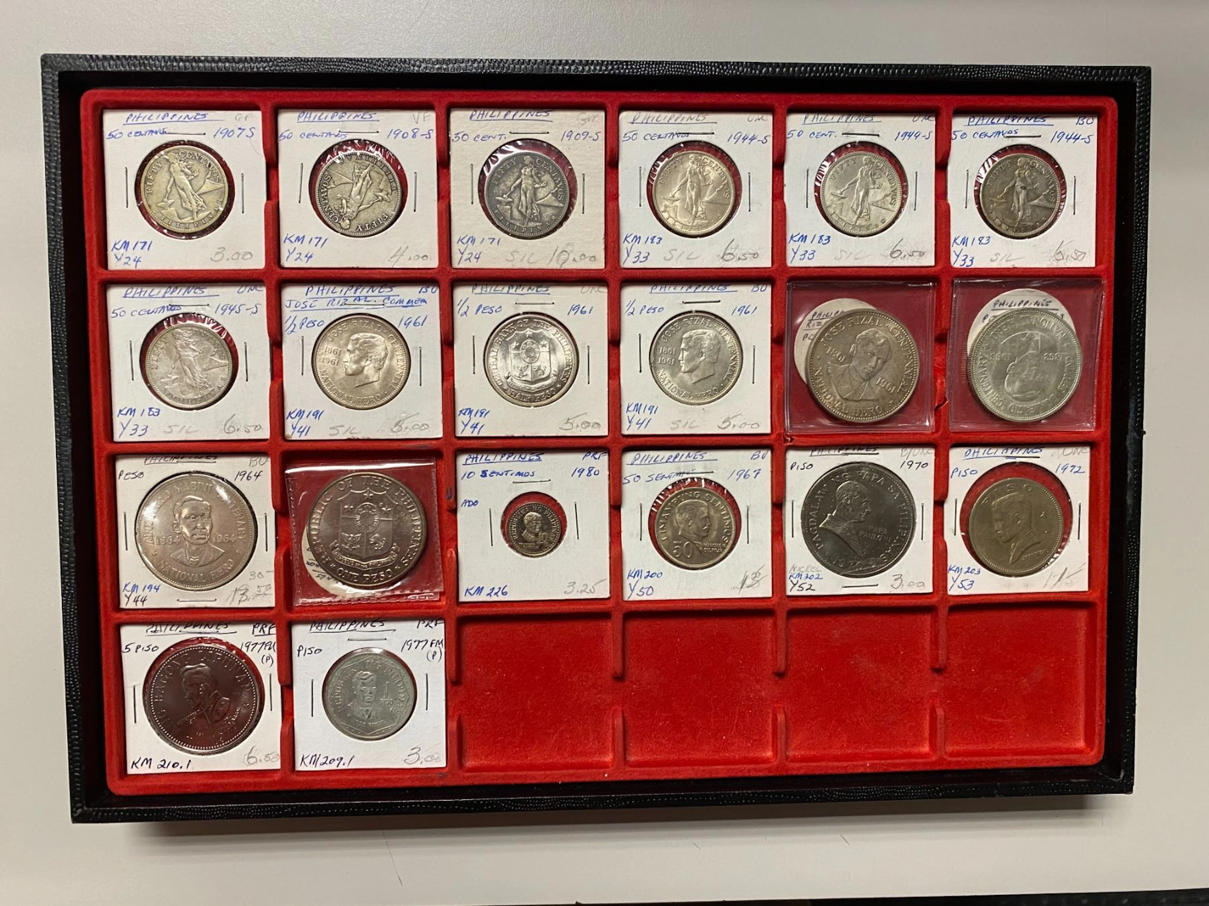 PHILIPPINES: LOT of 20 coins