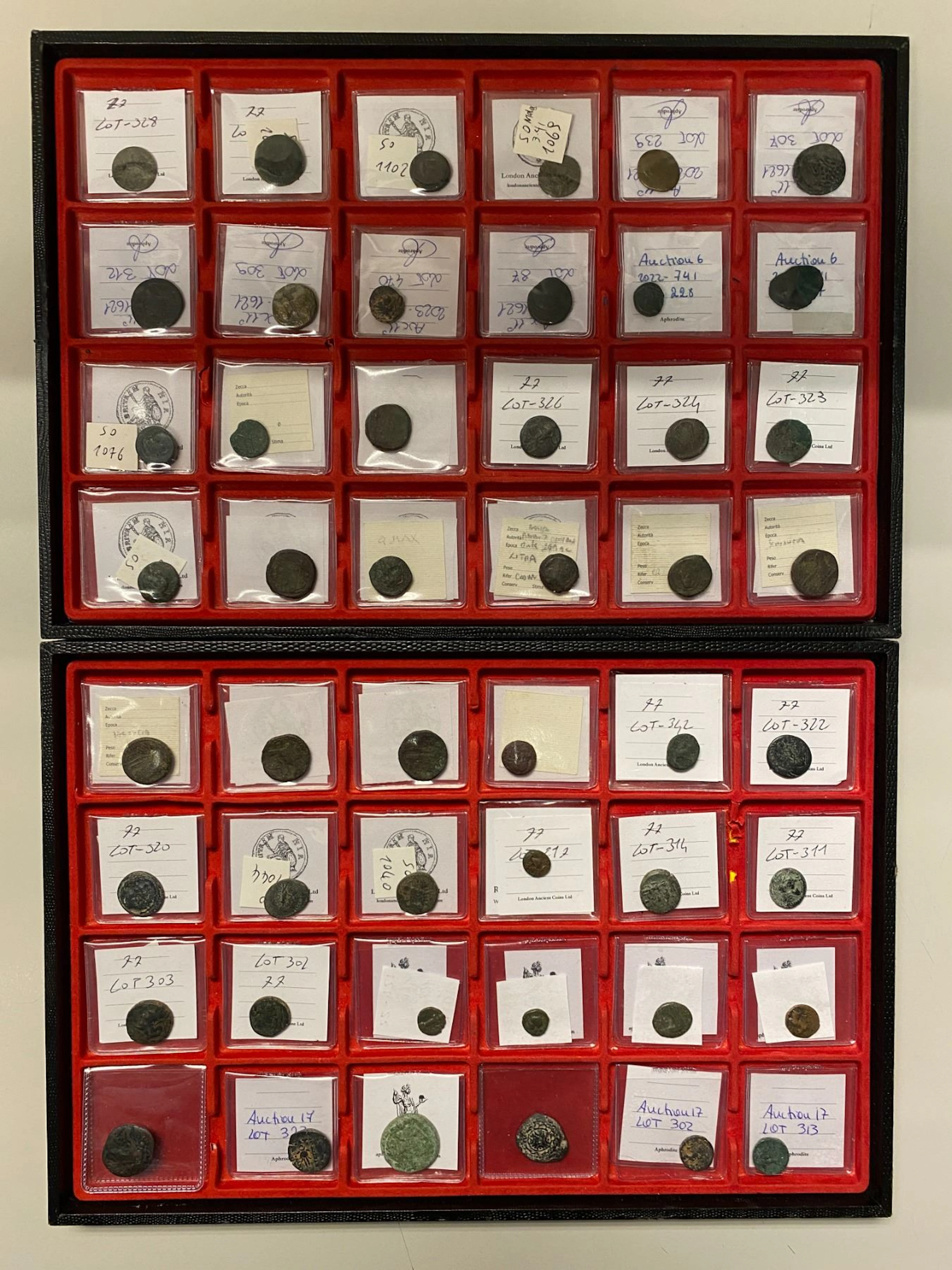 ANCIENT GREEK: LOT of 148 bronzes