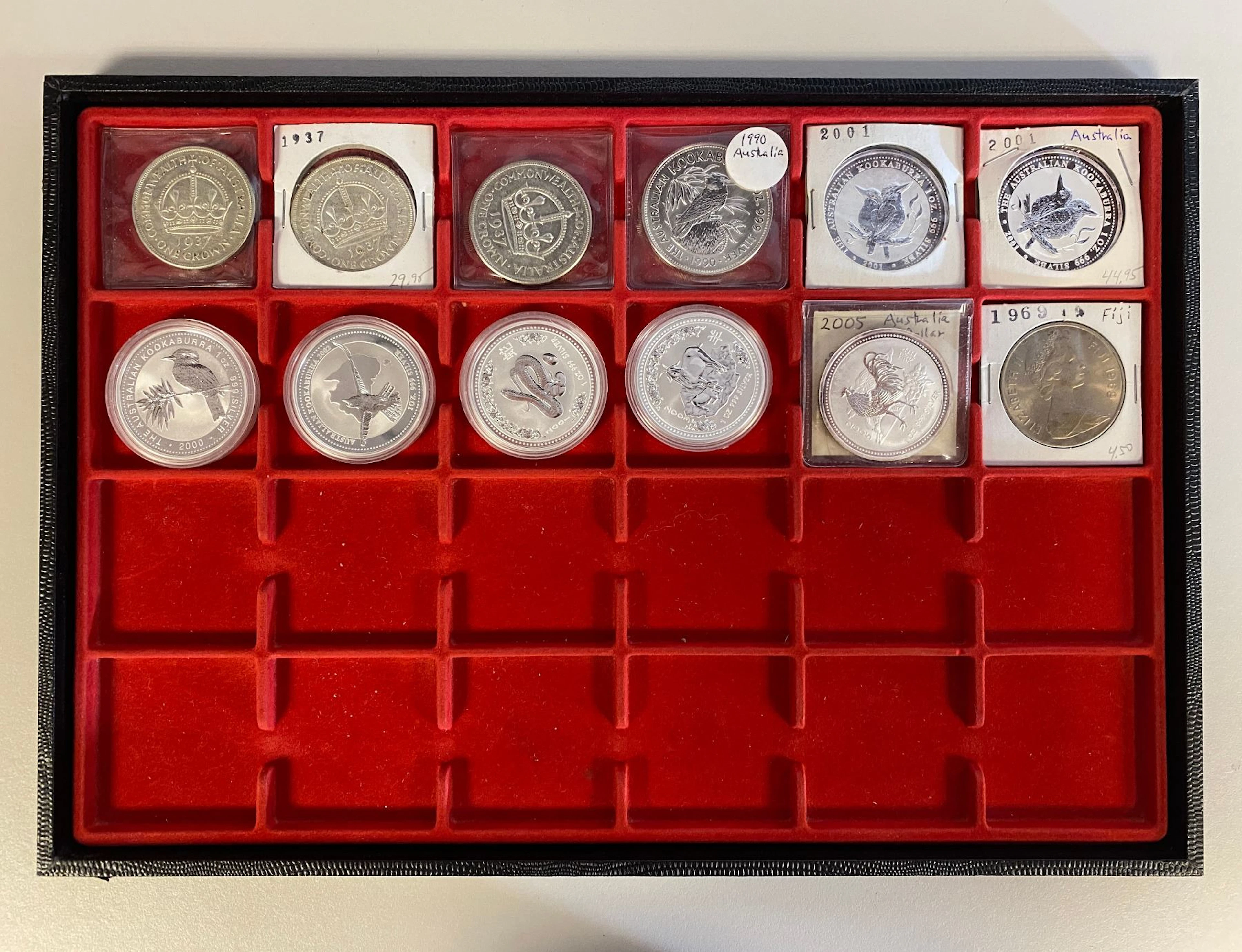 OCEANIA: LOT of 12 coins