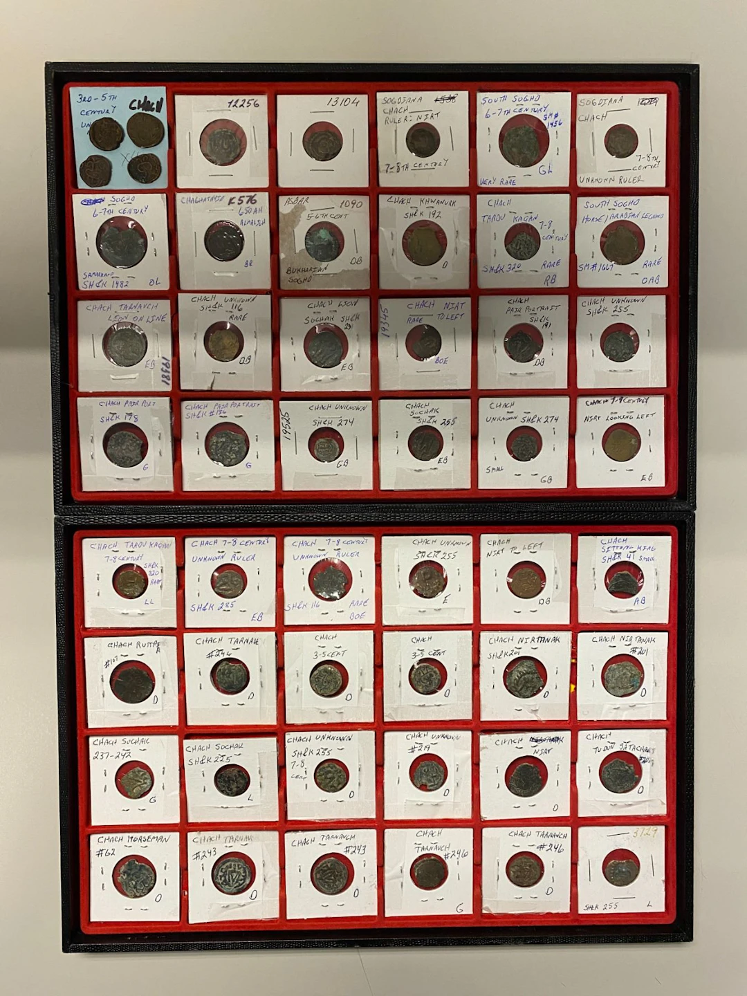 ANCIENT CENTRAL ASIA: LOT of 158 coins