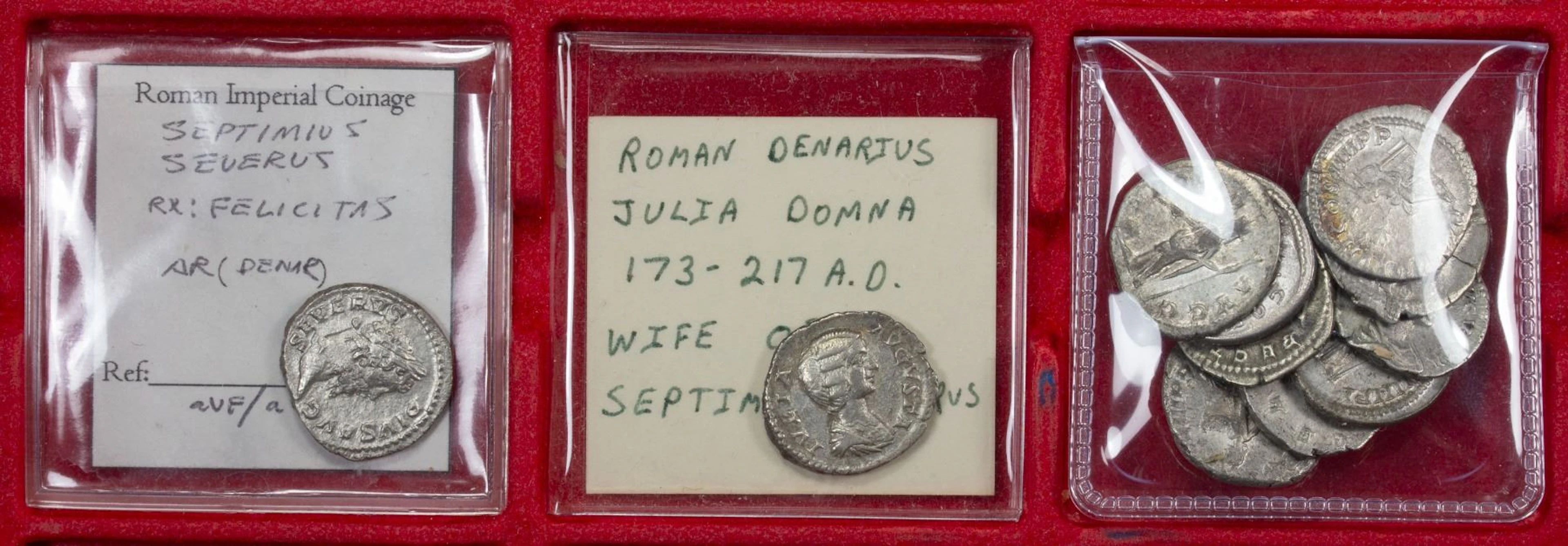 ROMAN EMPIRE: LOT of 11 silver denarii