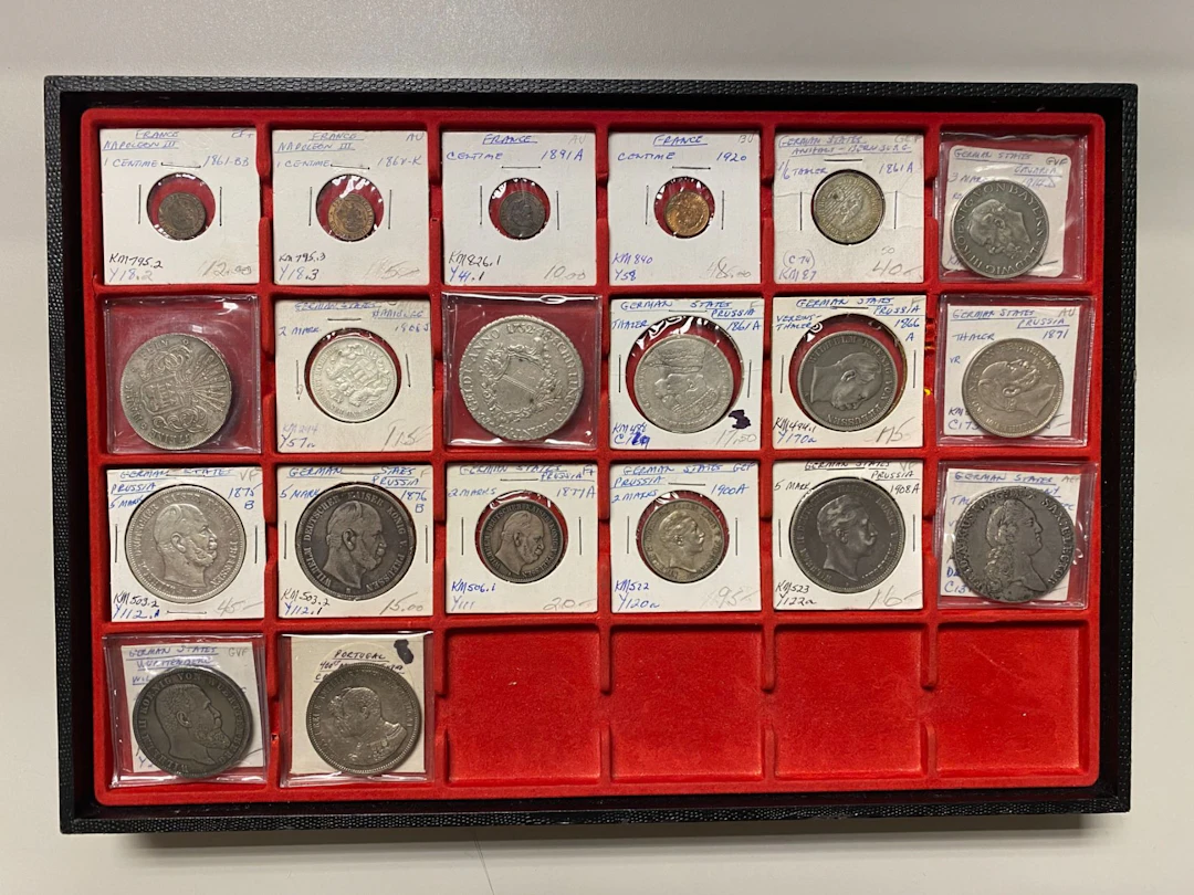 EUROPE: LOT of 20 coins