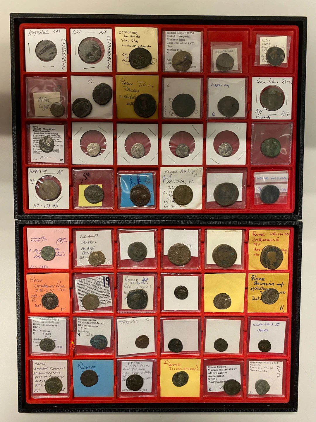 ROMAN EMPIRE: LOT of 75 coins