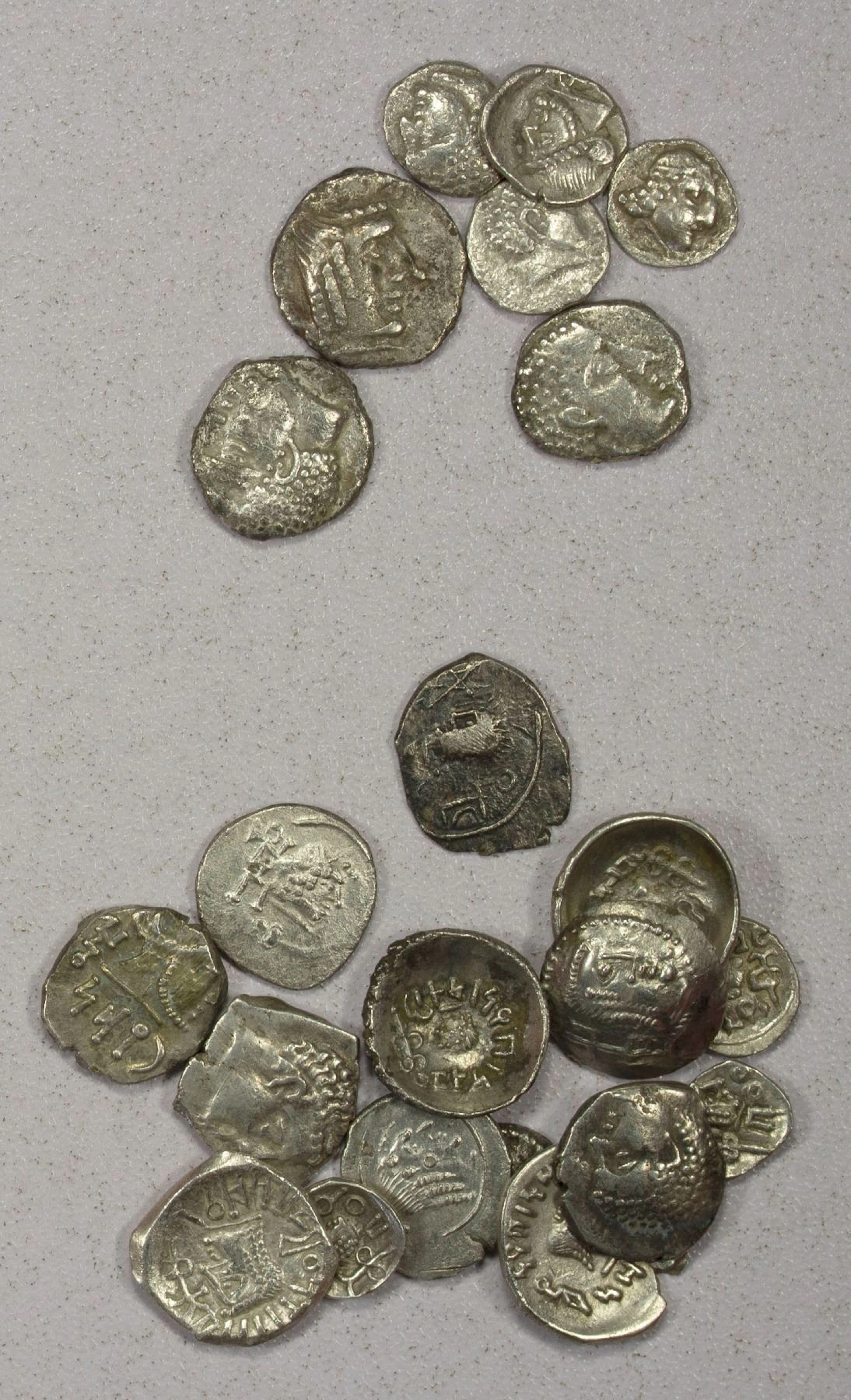 ANCIENT ARABIA: SOUTH ARABIA: LOT of 22 silver coins
