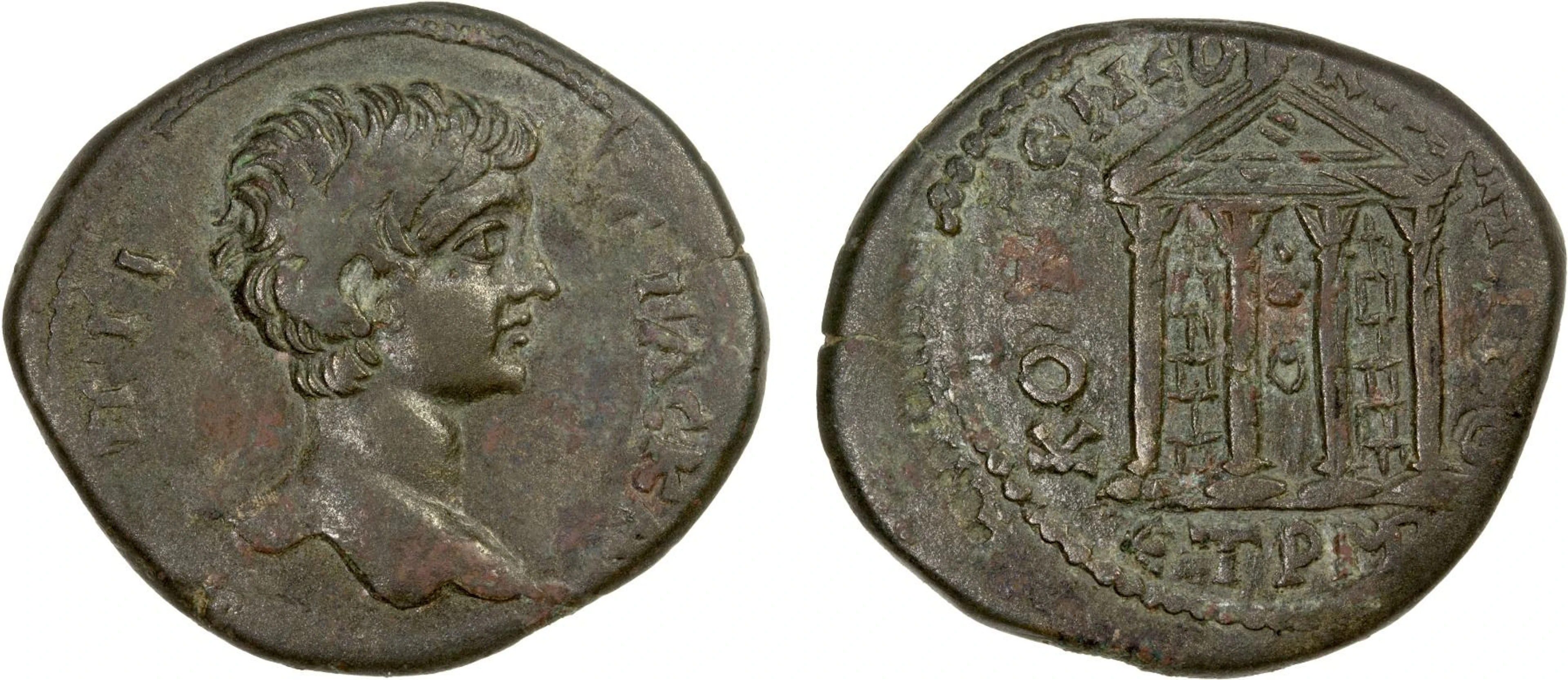 ROMAN PROVINCIAL: PONTOS: Neocaesarea, Geta, as caesar, 198-209 AD