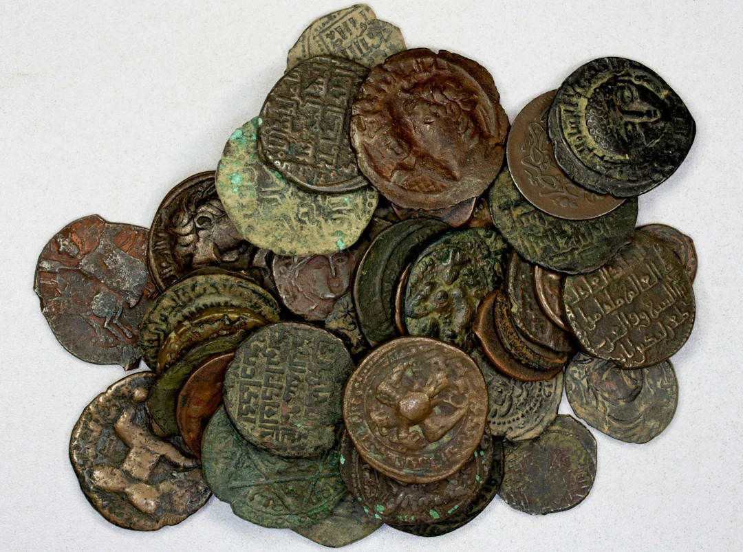 MEDIEVAL ISLAMIC: LOT of 49 copper coins