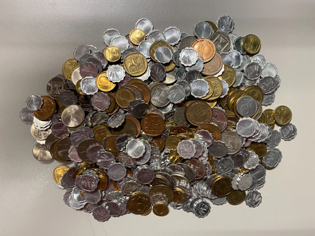 ISRAEL: LOT 537 coins