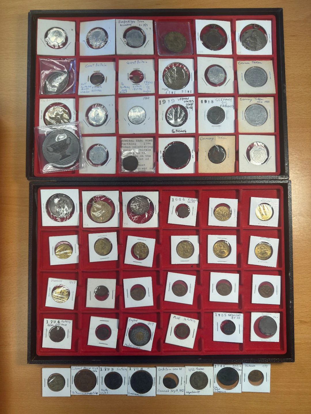 EUROPE: LOT of 56 medals and tokens
