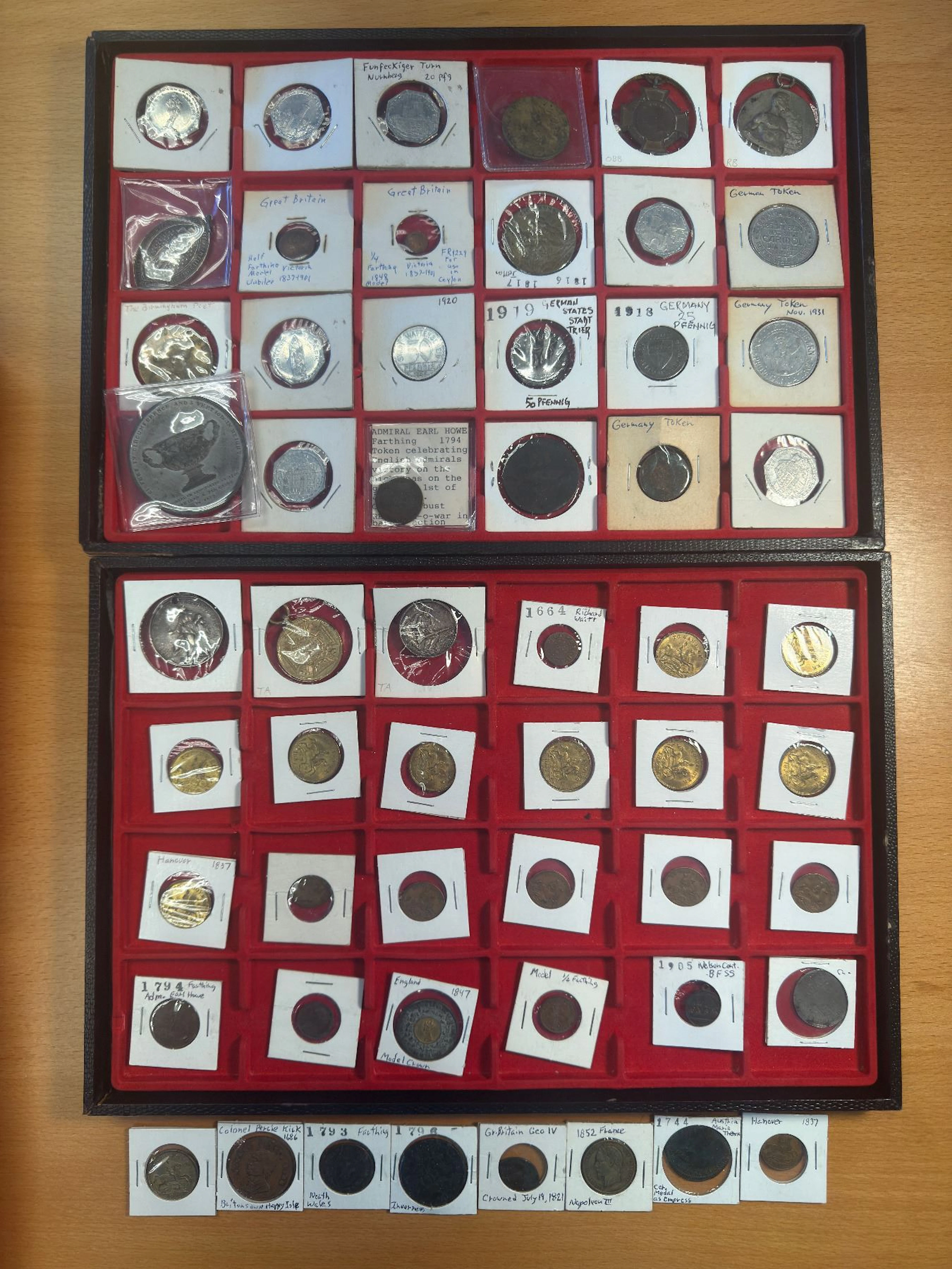 EUROPE: LOT of 56 medals and tokens