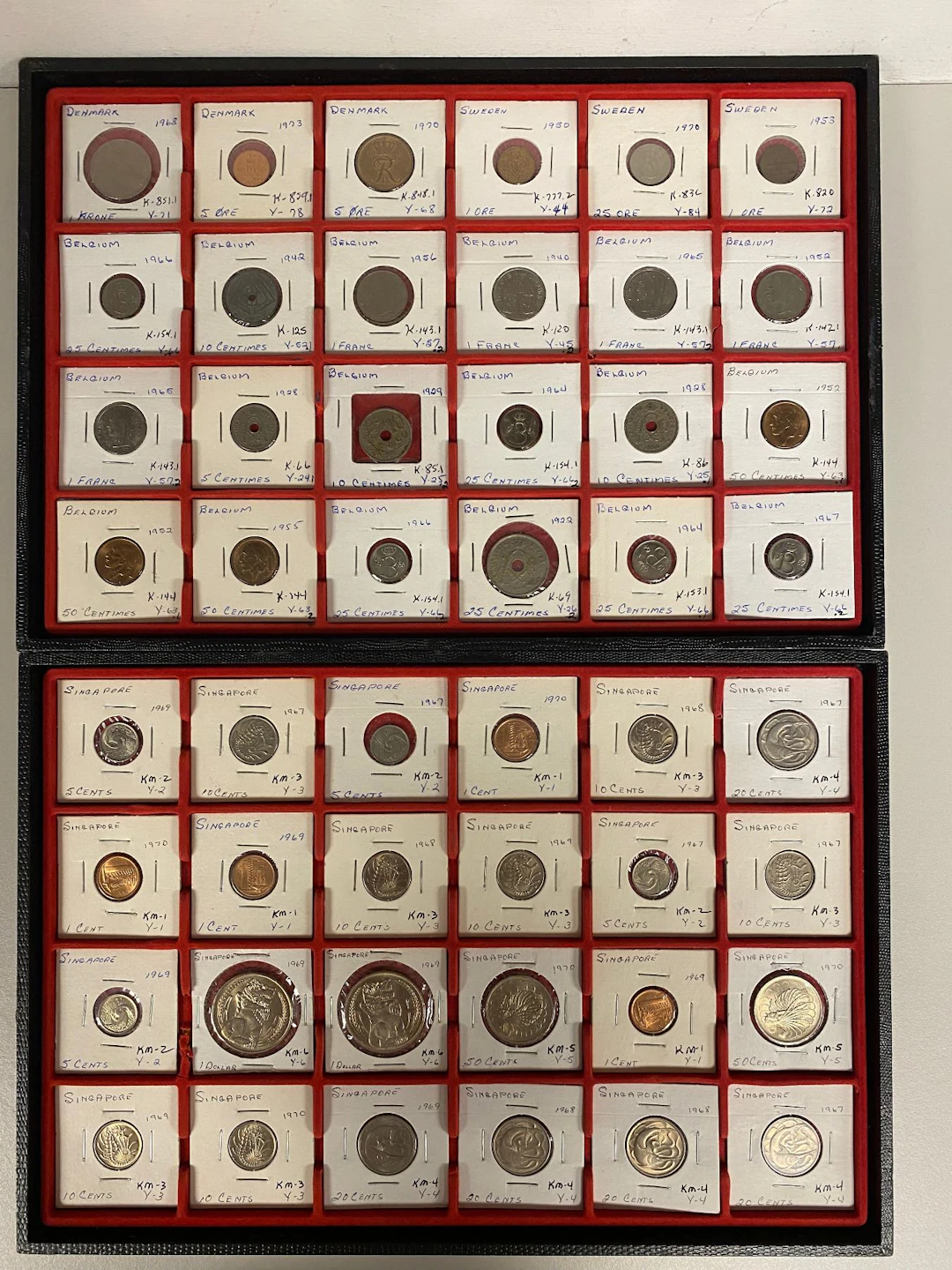 WORLDWIDE: LOT of 335 coins