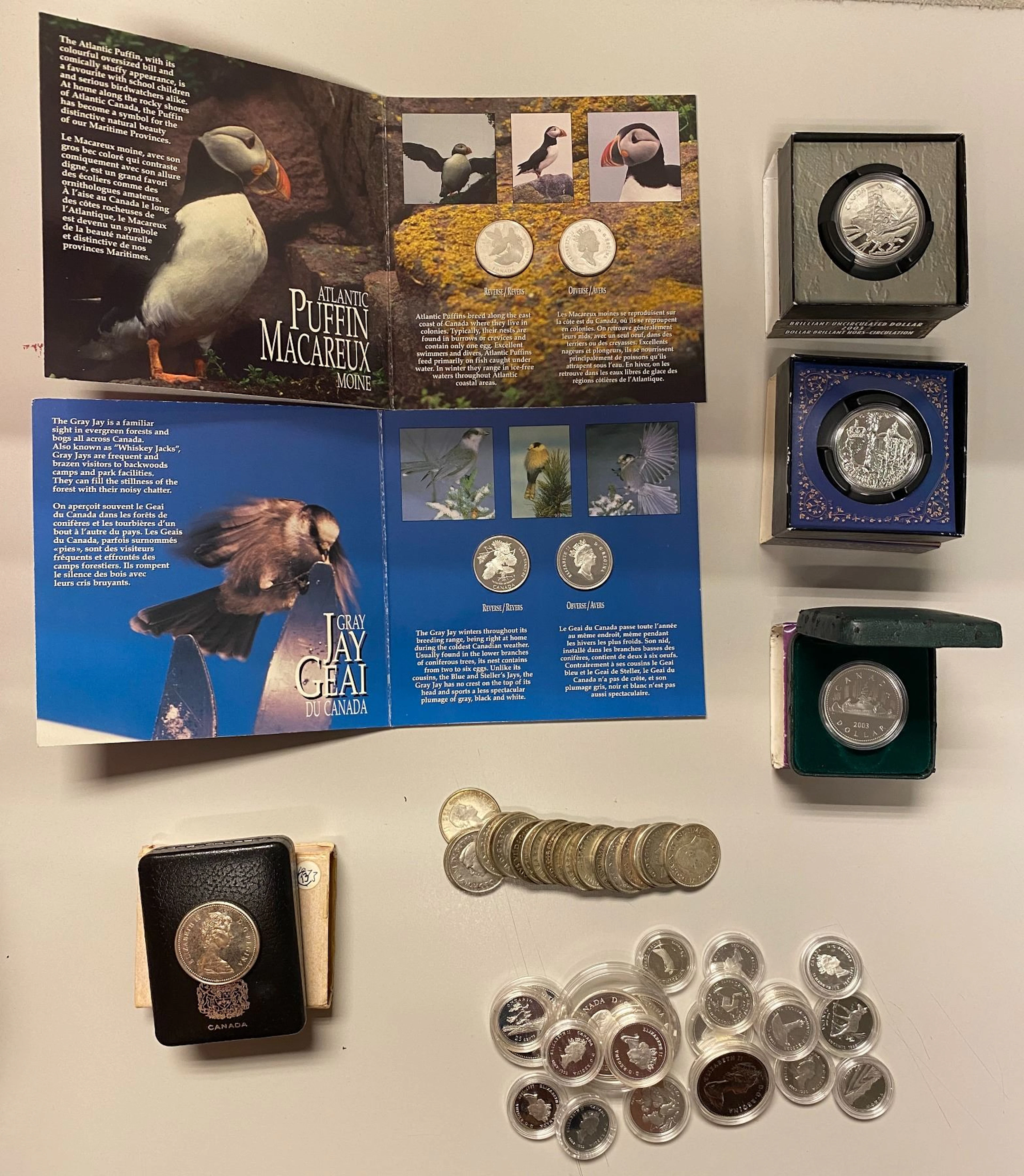 CANADA: LOT of 48 coins