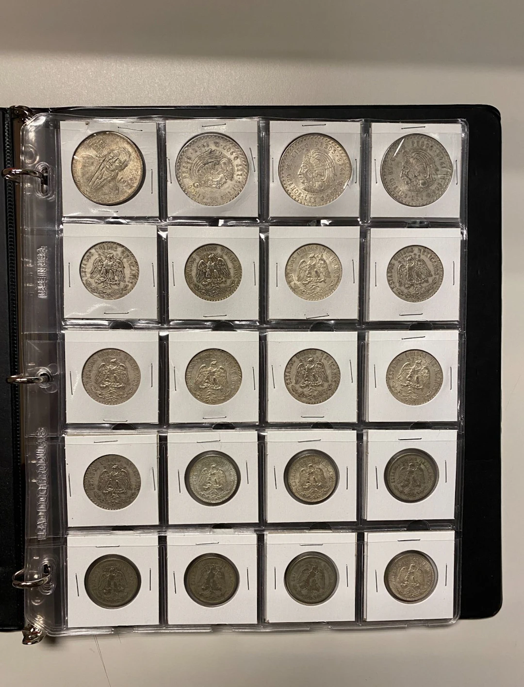 MEXICO: LOT of 59 coins