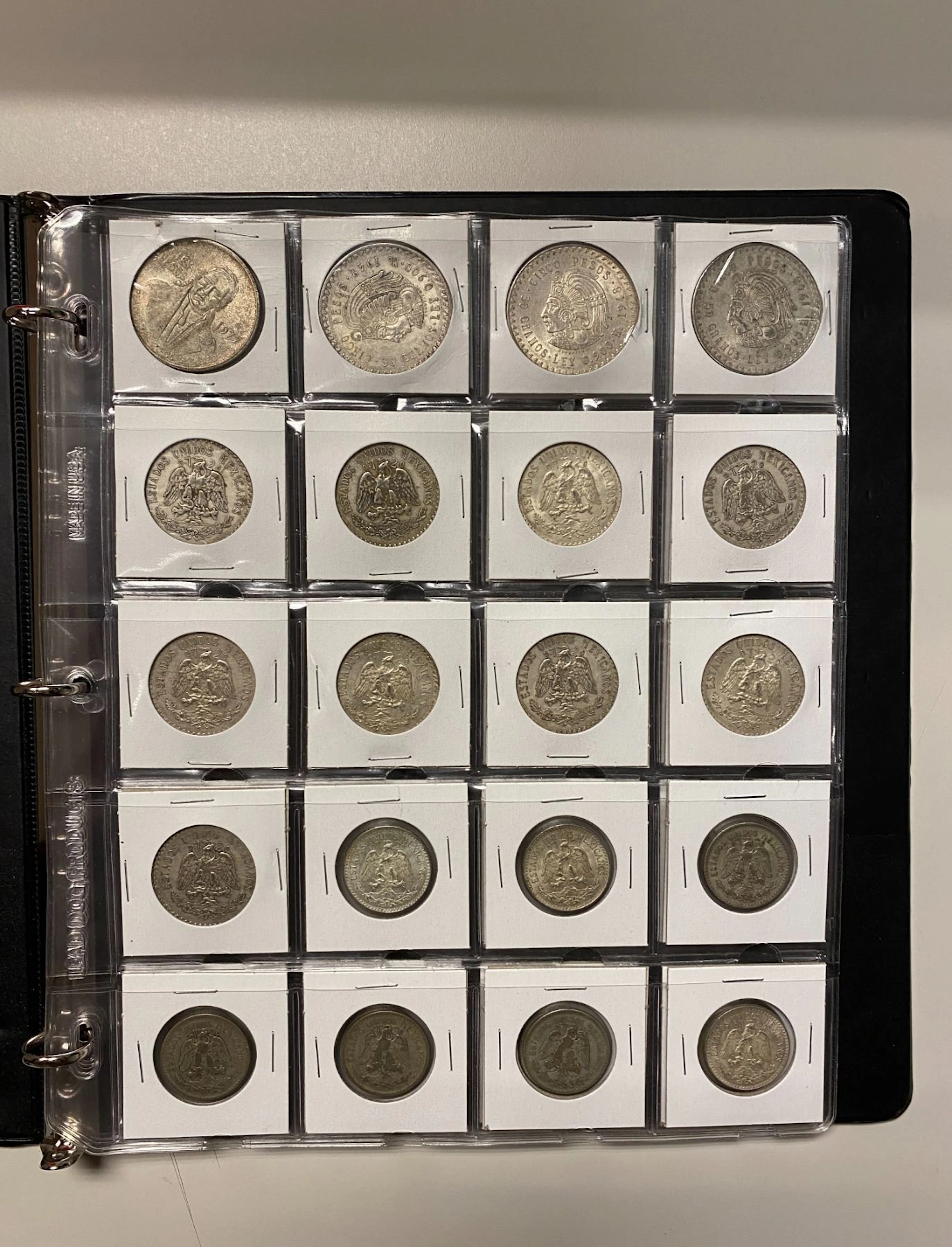 MEXICO: LOT of 59 coins