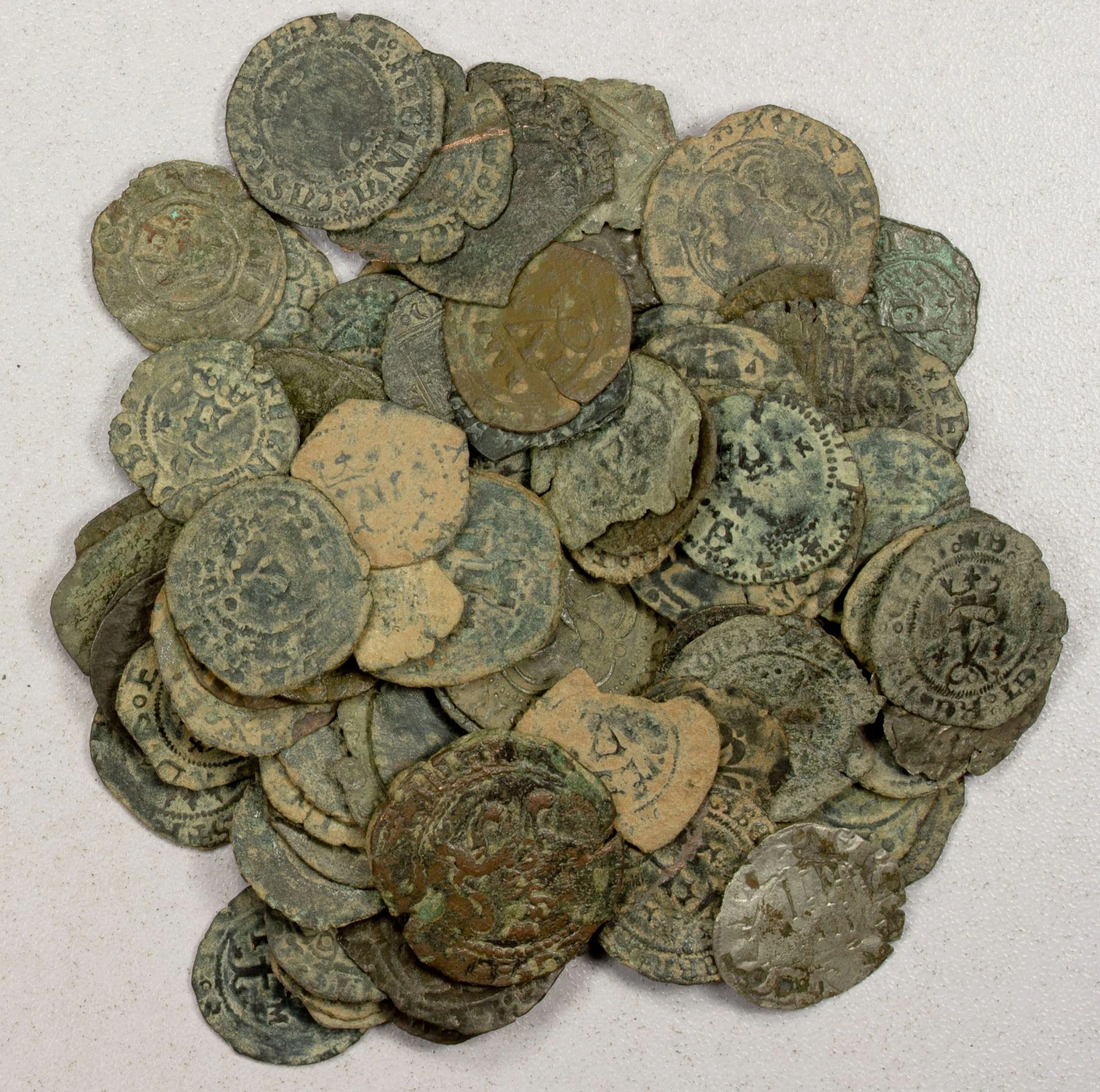 SPAIN: LOT of 100 coins