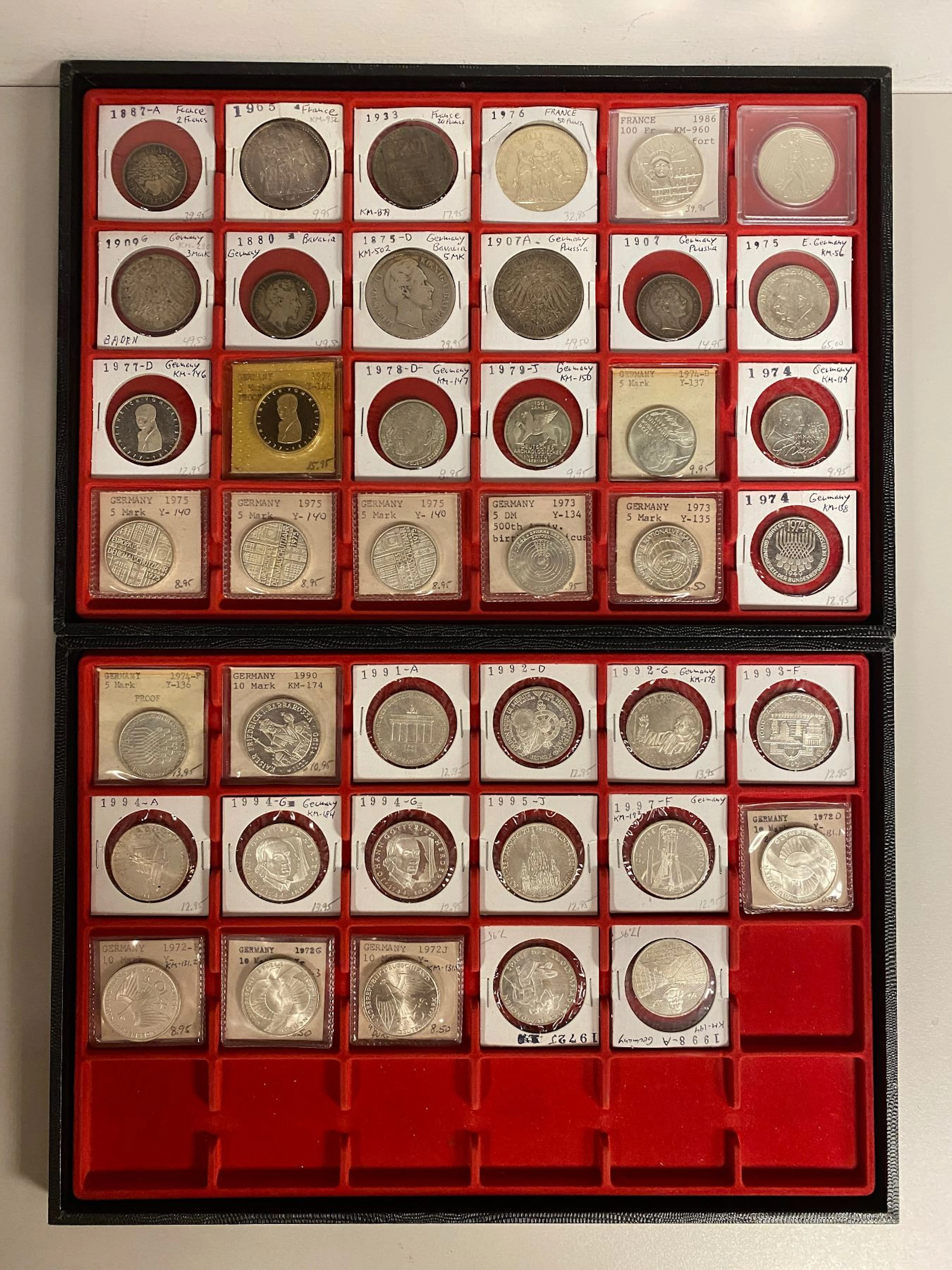 FRANCE: LOT of 41 coins