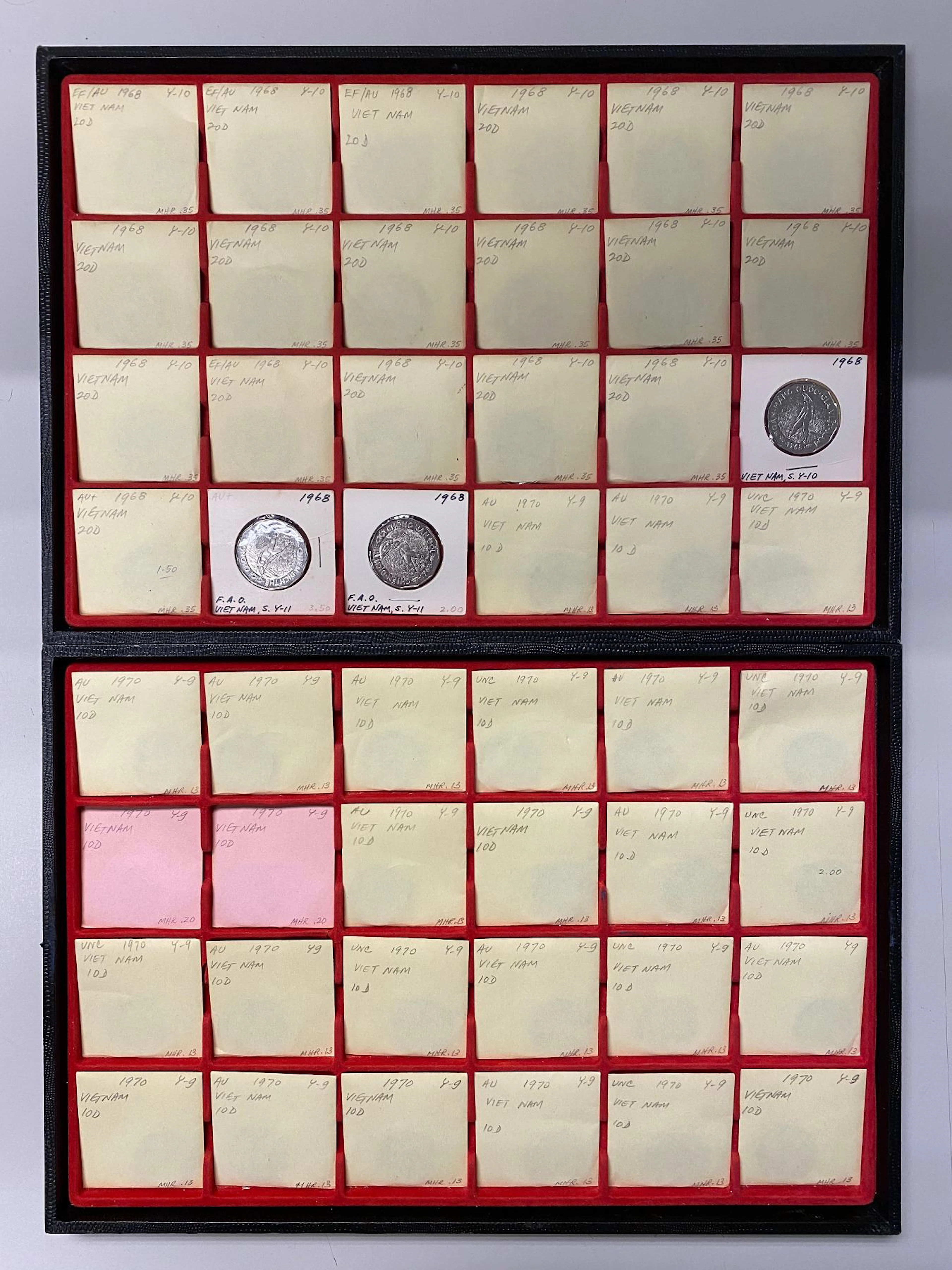 VIET NAM (VIETNAM) (SOUTH): LOT of 98 coins