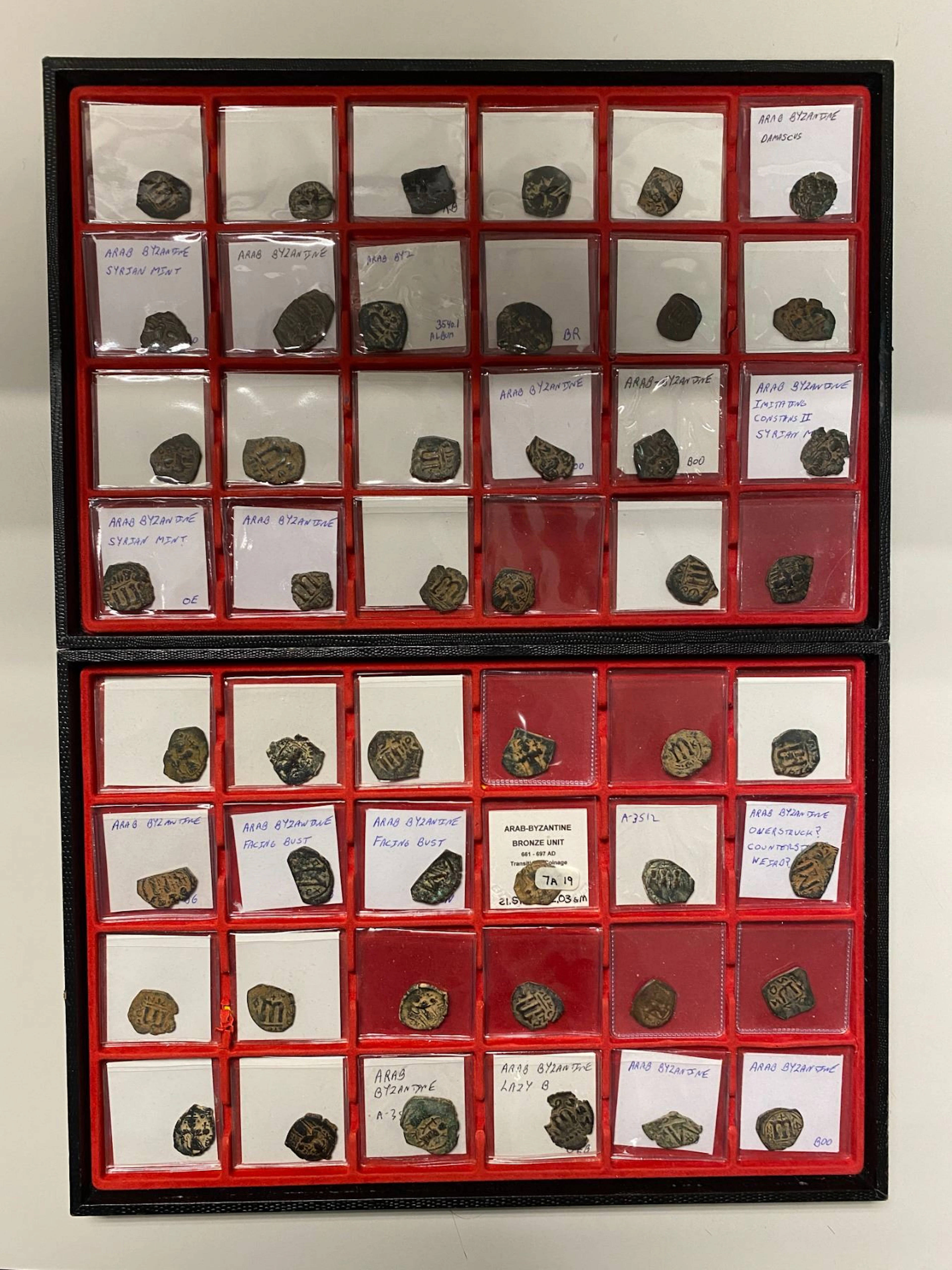 BYZANTINE EMPIRE: LOT of 50 coins