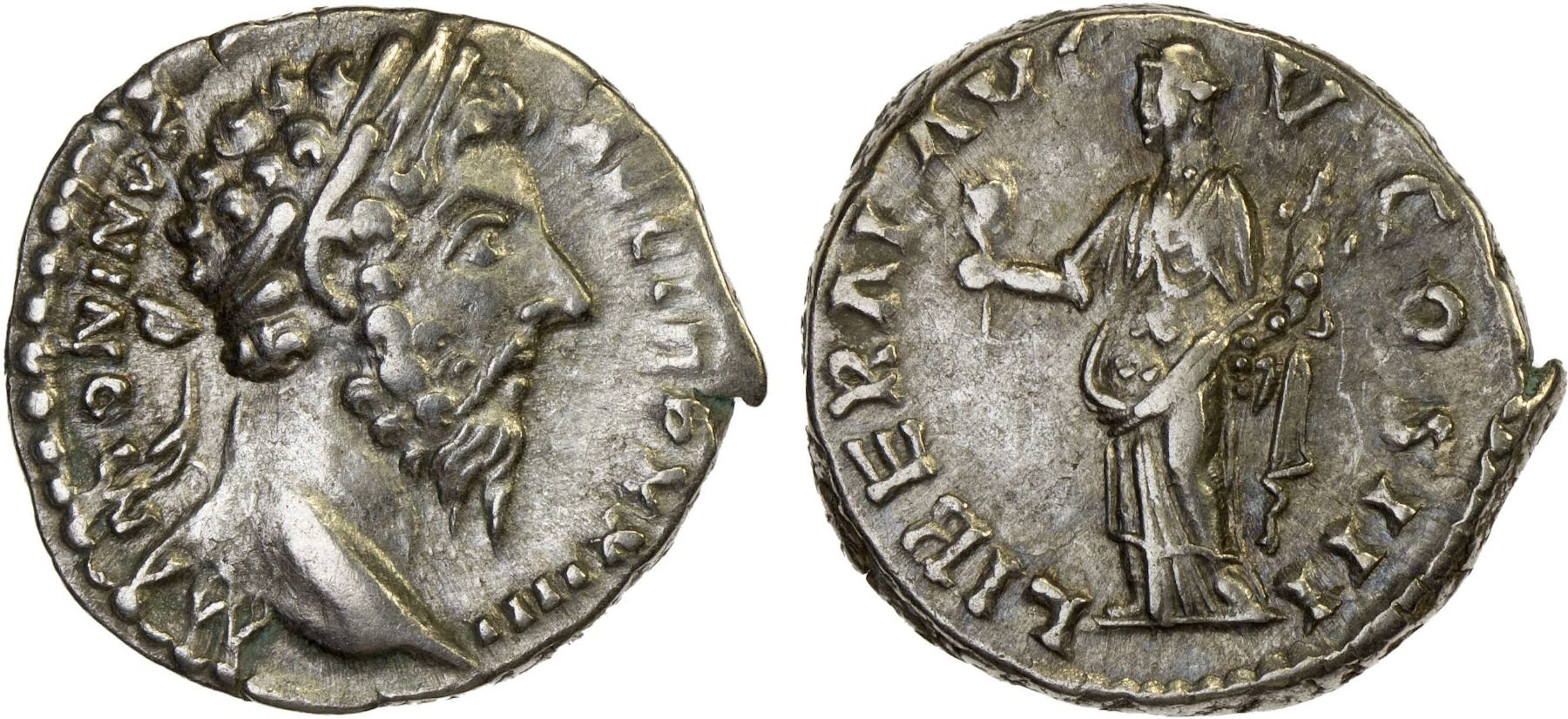ROMAN EMPIRE: Marcus Aurelius, 161-180 AD, AR denarius (3.40g), Rome