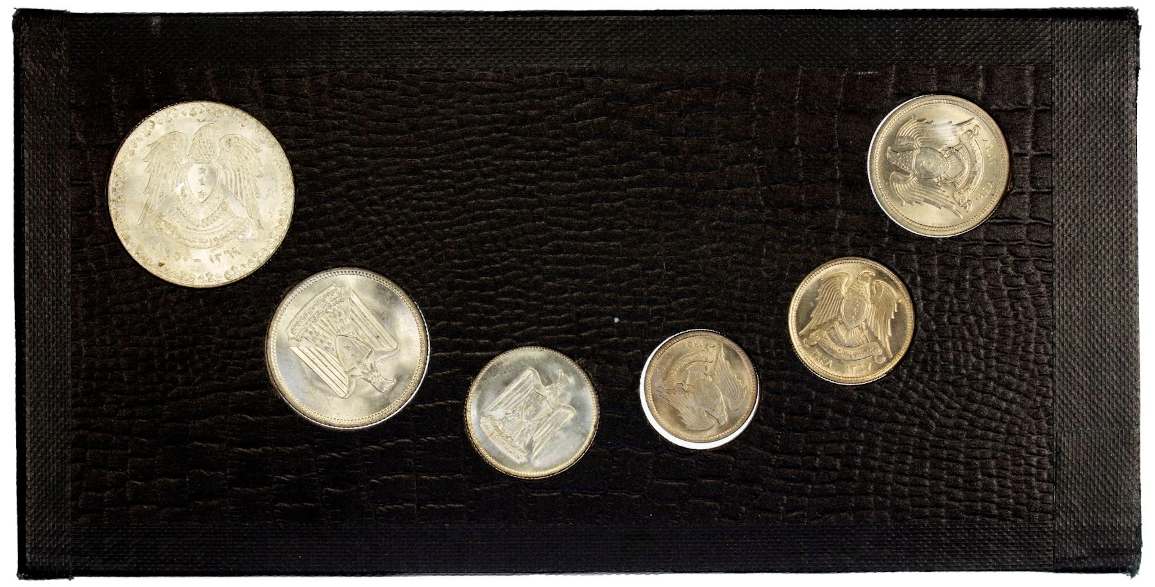 SYRIA: Republic, custom SET of 6 coins, Unc