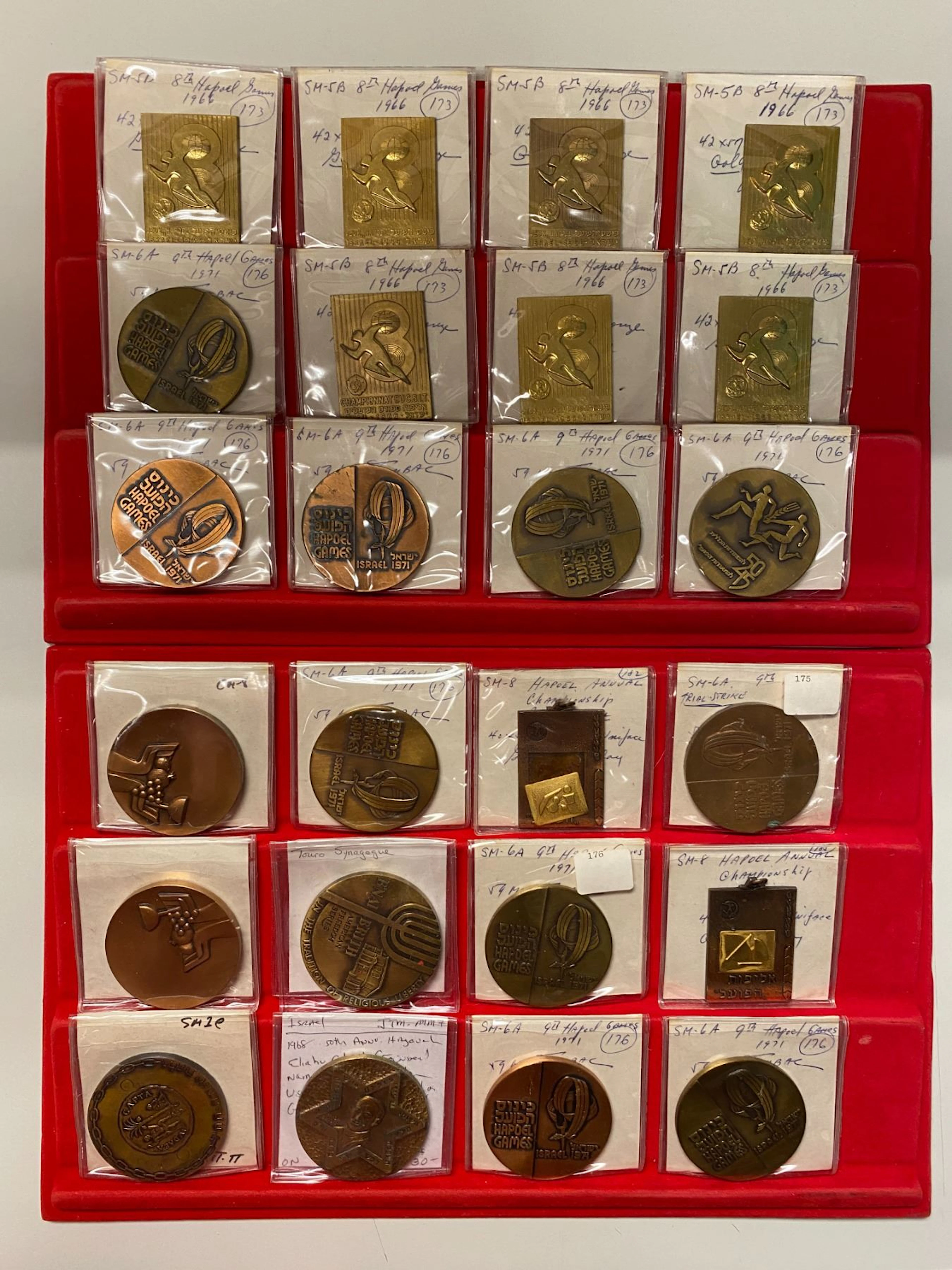 ISRAEL: LOT of 31 medals
